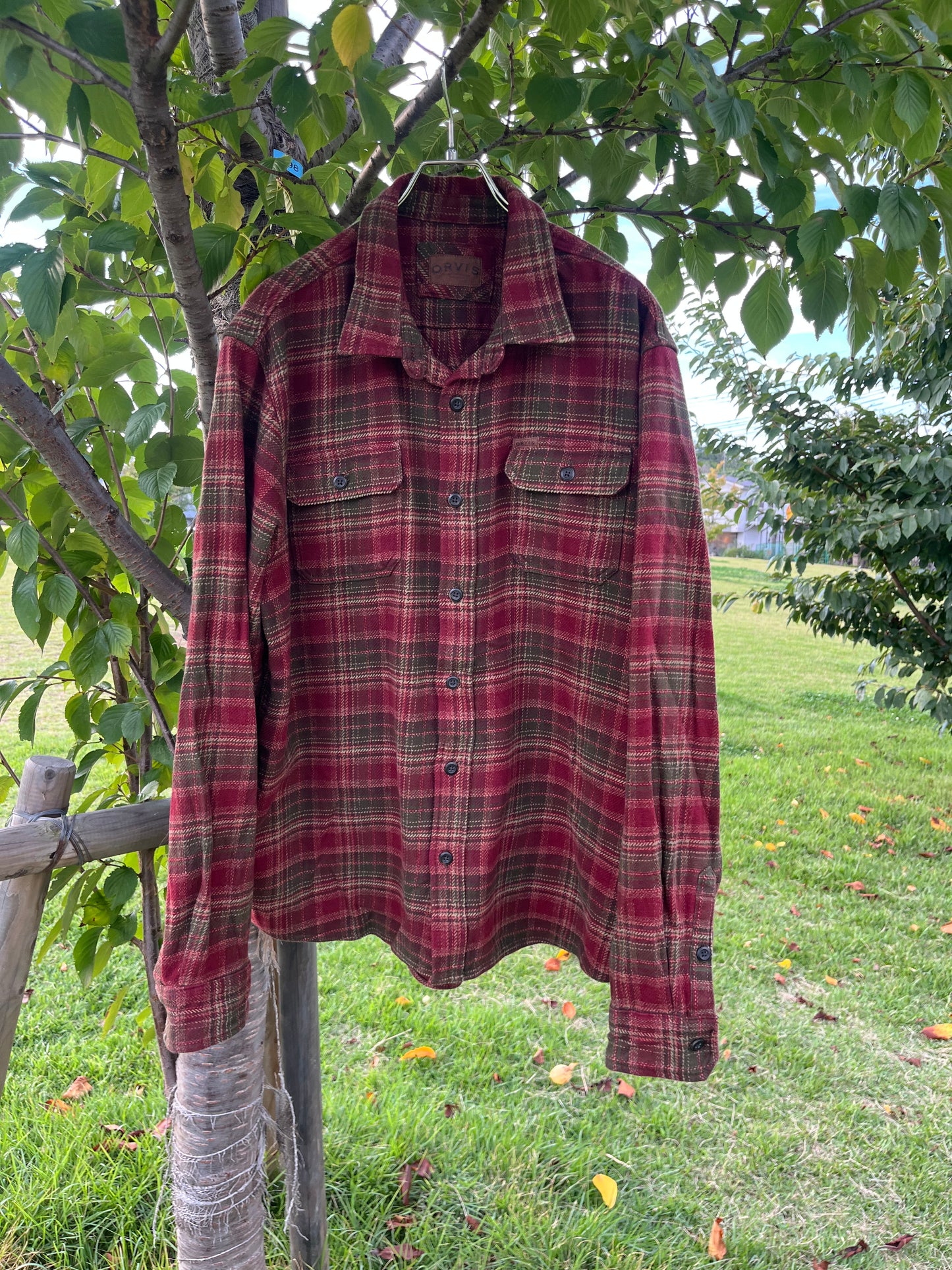 ORVIS Heavy Flannel Shirts (men's XL)