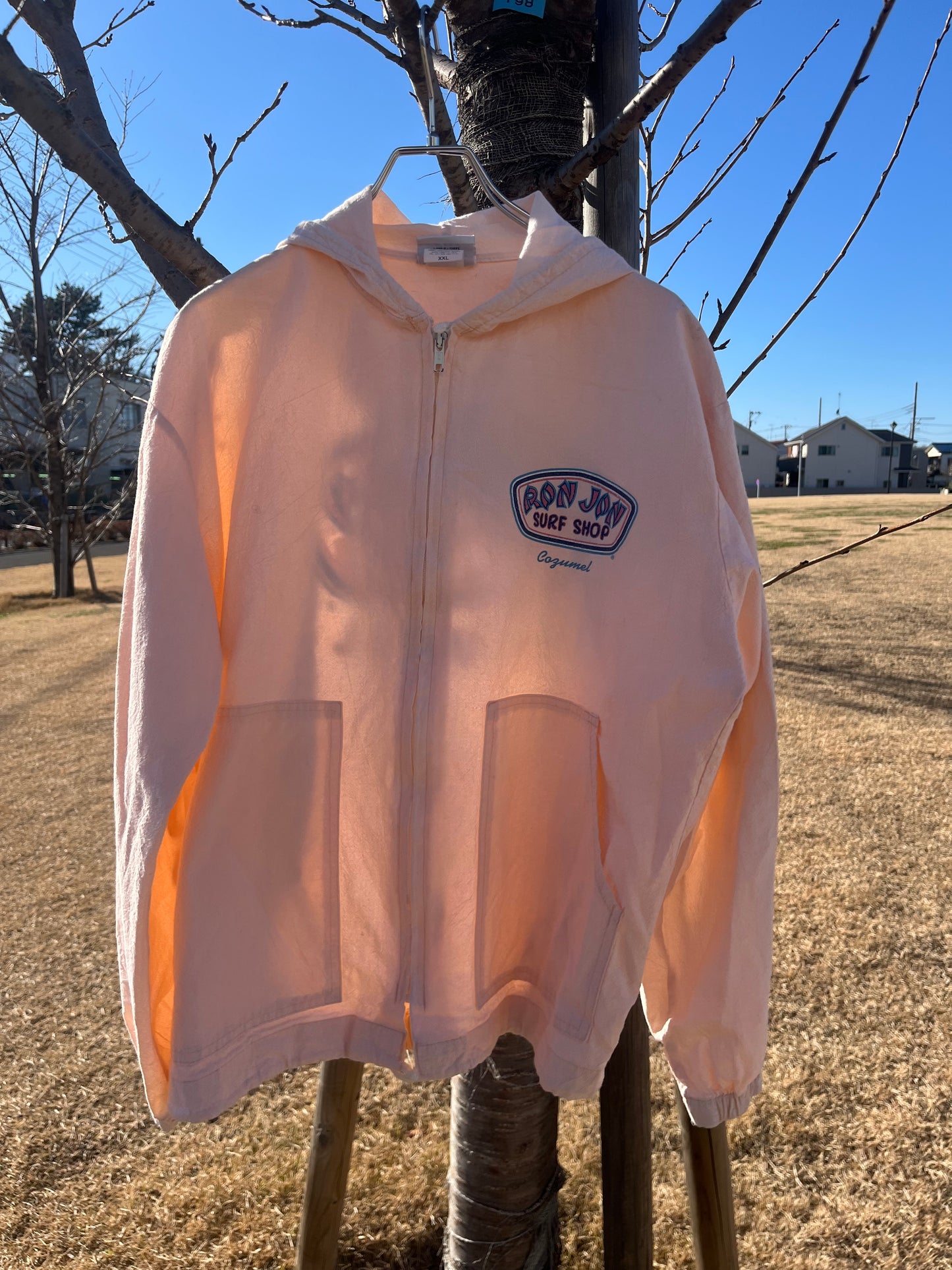 00's RONJON SURF SHOP Cotton Beach Hoodie (size XXL)