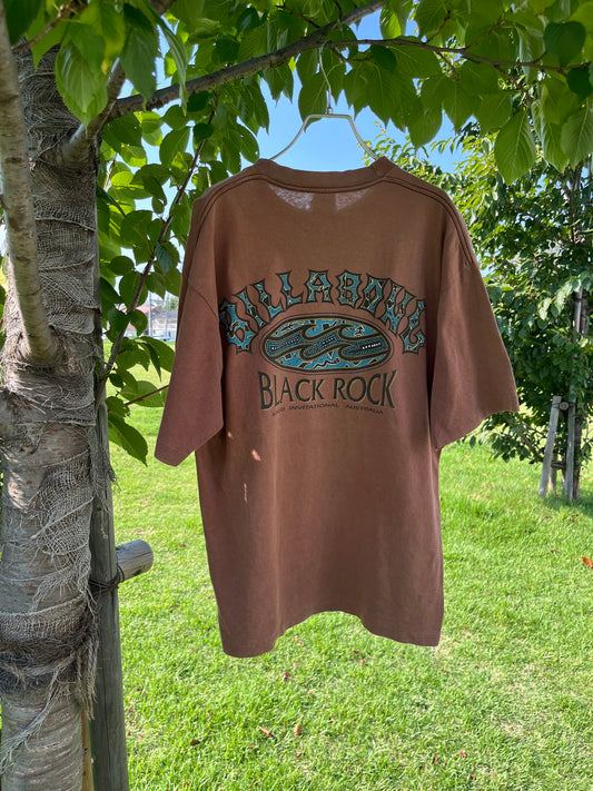 90's Billabong Surf Black Rock T-shirt  (men's L)