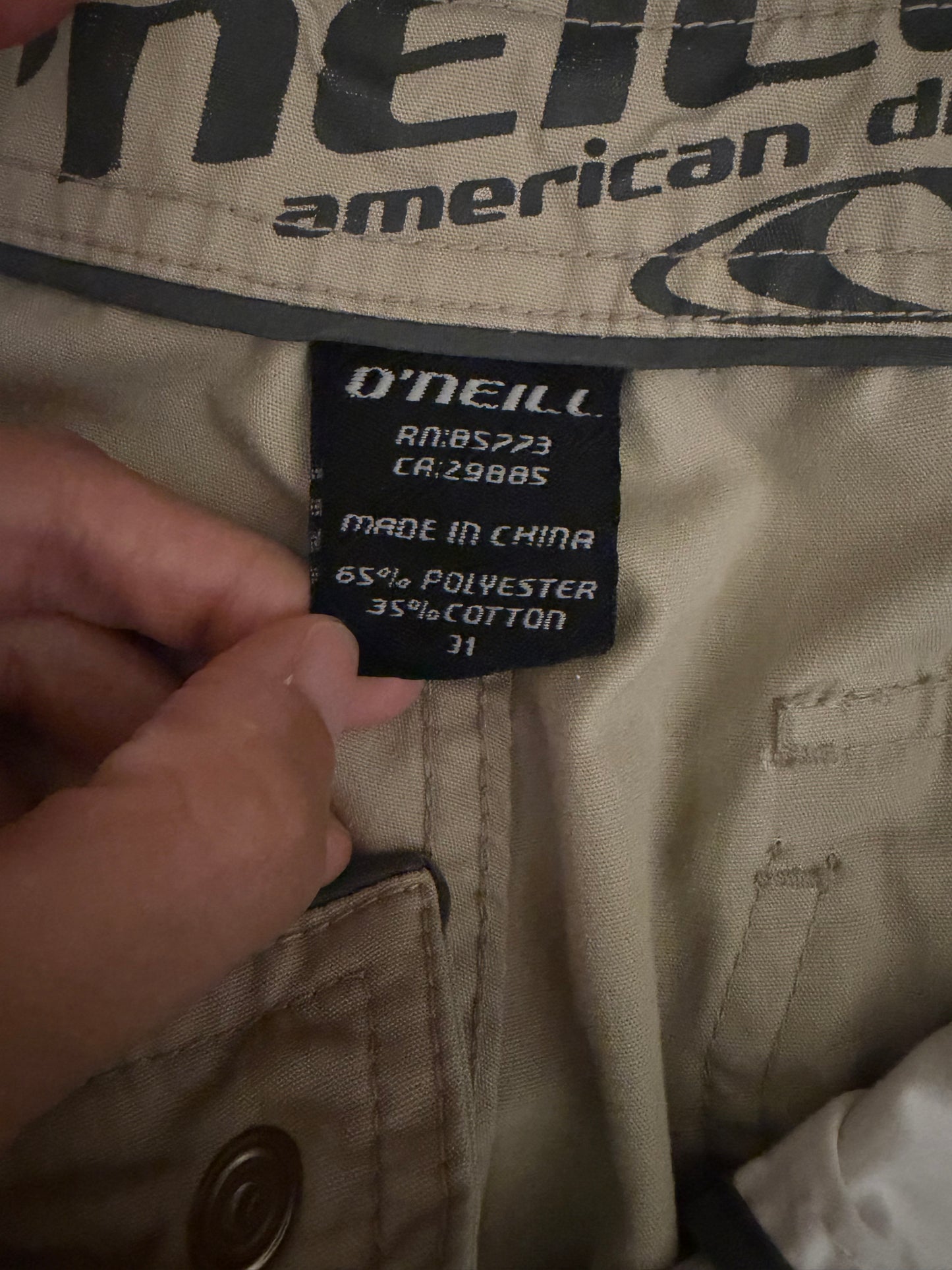 00's O'Neill american dna Short pants size 31