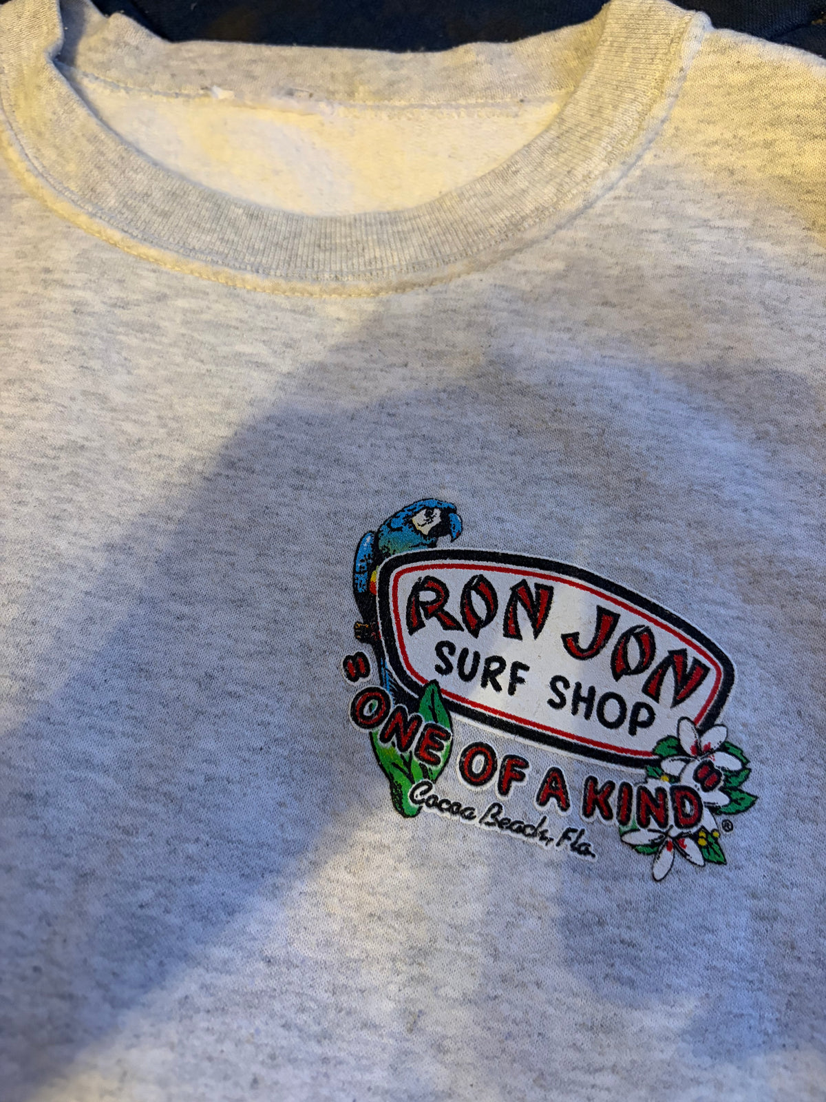 00's RONJON SURF SHOP  "ONE OF A KIND" Sweat Shirt ( men's S相当)