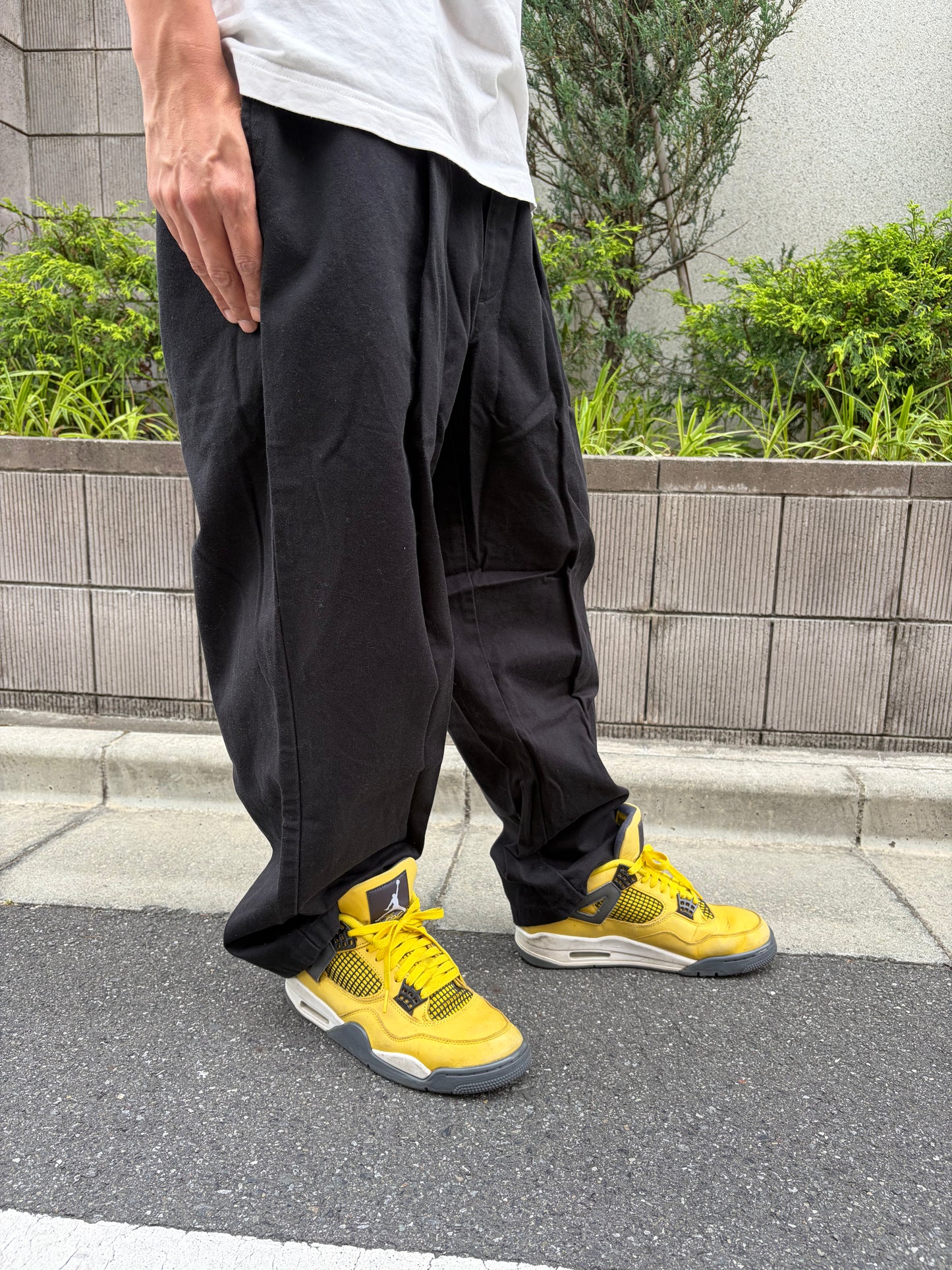 【Remake】90's POLO by Ralph Lauren Easy Chino pants Brack (About men's M)