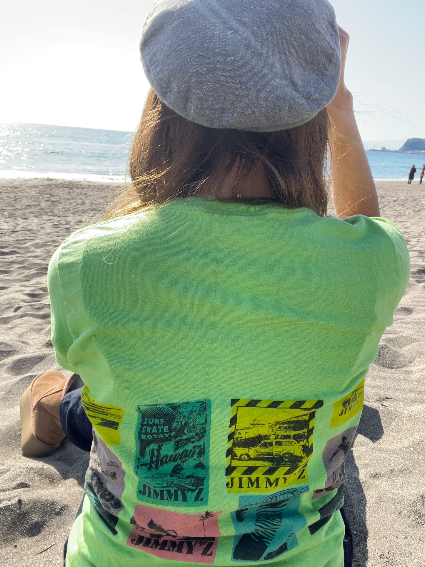 80's JIMMY'S PRINT TEE (size XL)