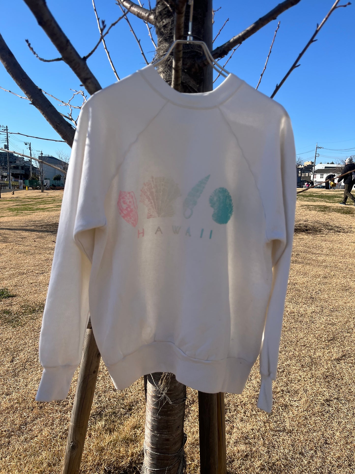 80's Pannill Hawaii Sweat Shirt made in USA (size Leage)