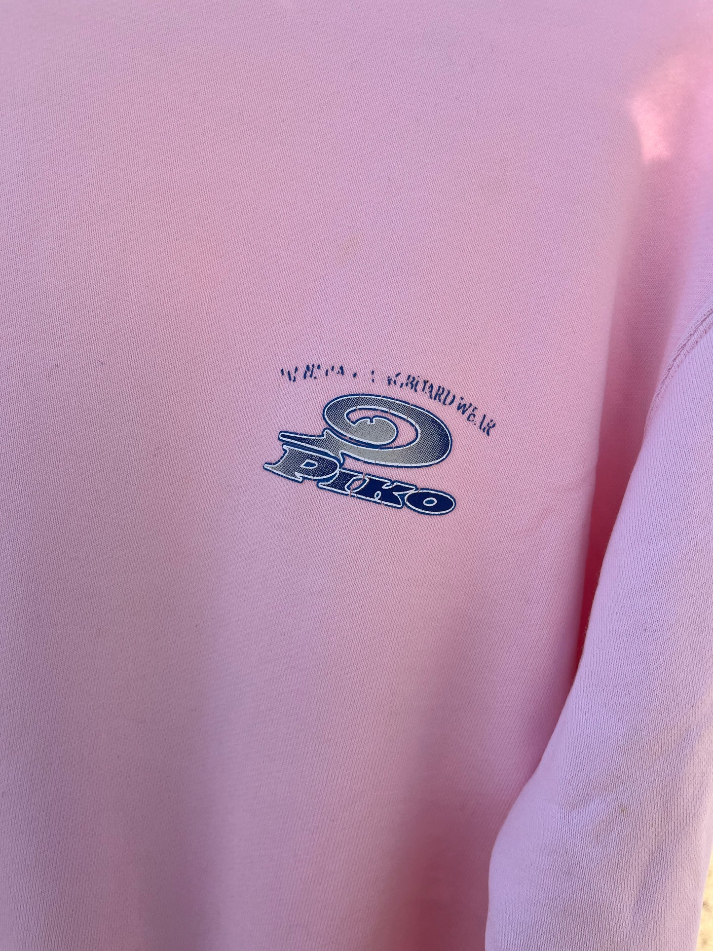 90's PIKO Hawaiian Long Board wear sweat shirt (women's M)