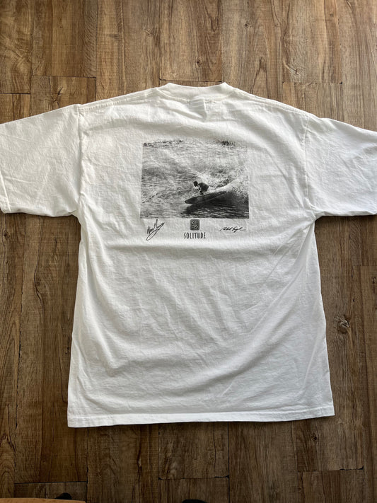 【Solitude】00's Y2K surf the waterman series nat young T-shirt （men's L) ※カード付き