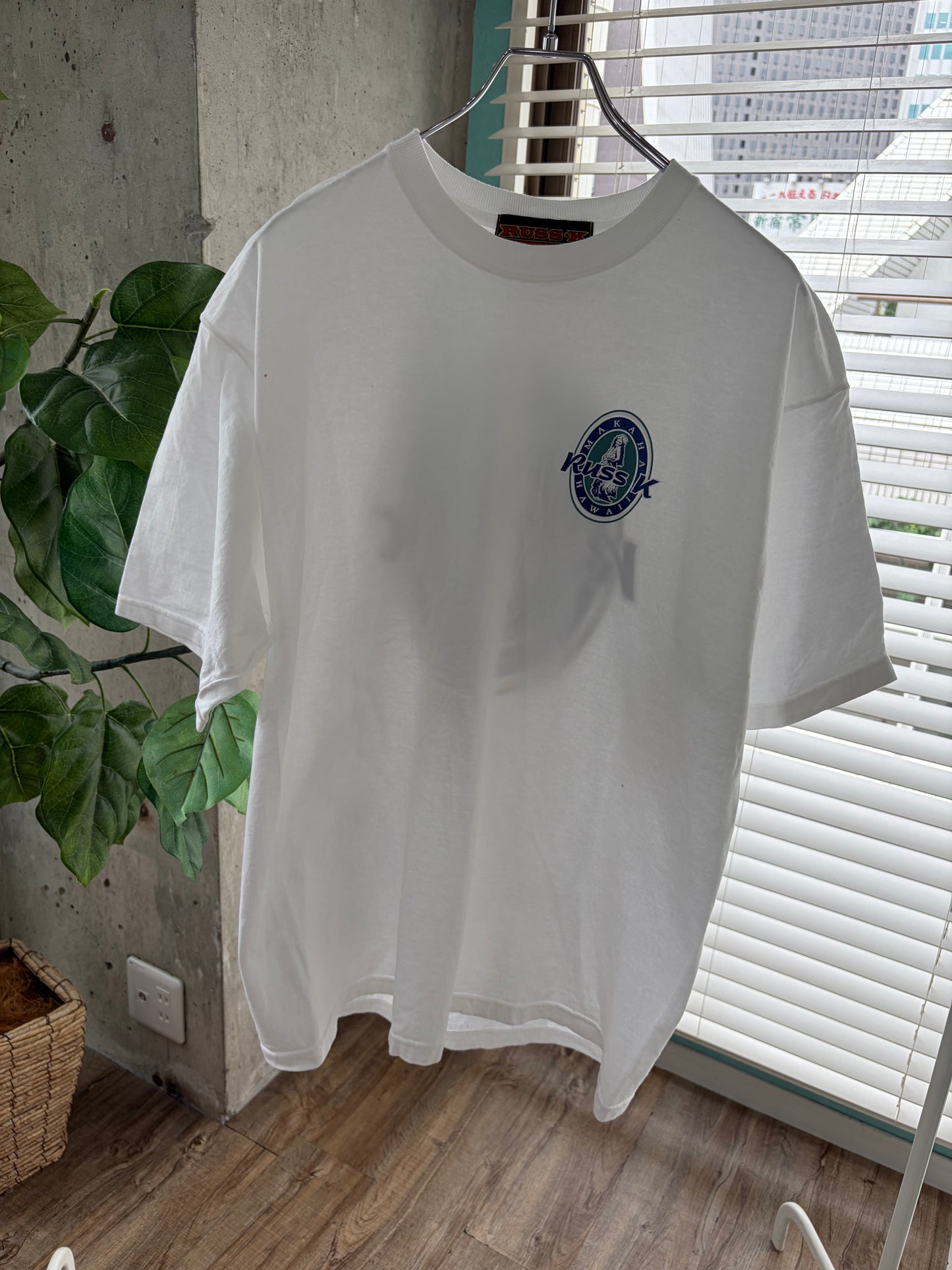 【Legend Surf Colleciton】90's Russ･K Makaha Hawaii Tee size L