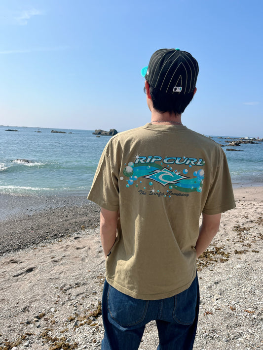 00's Ripcurl The Surfing Company Print Tee (men's M)