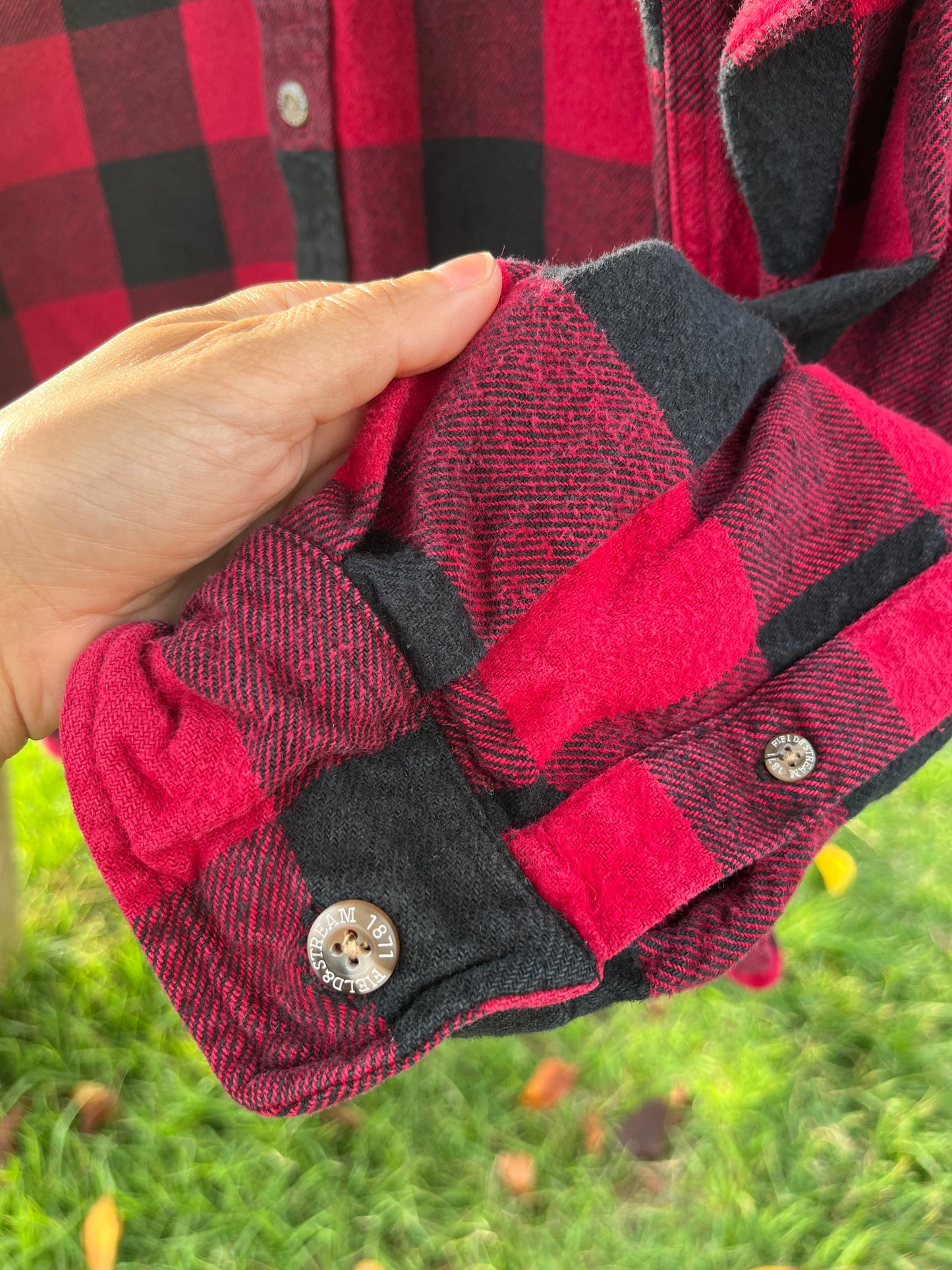 Field & Stream Heavy Flannel shirts Red (men's L)
