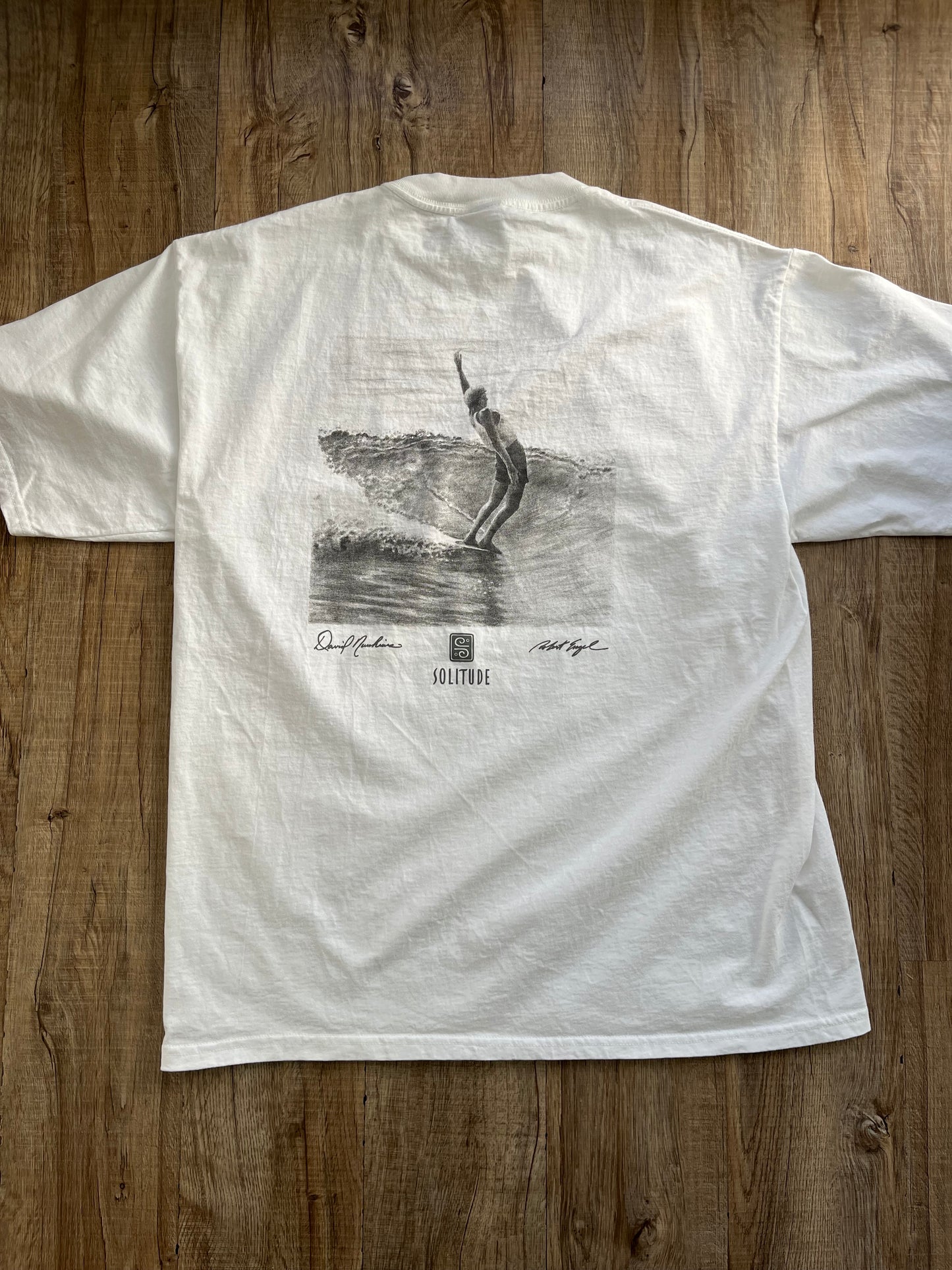 【Solitude】00's Y2K surf the waterman series  Debit Nuuhiwa T-shirt （men's L) ※カードなし