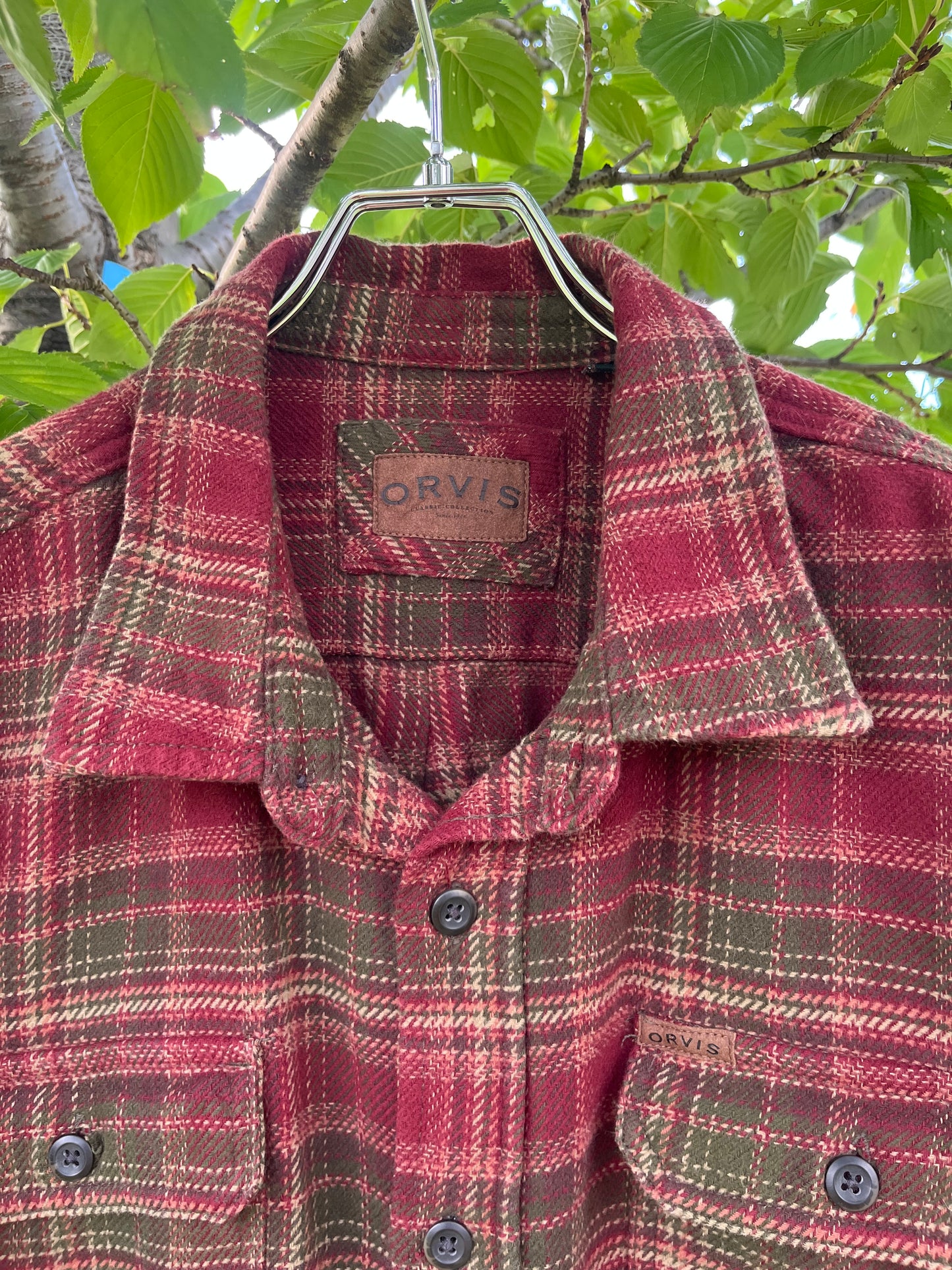 ORVIS Heavy Flannel Shirts (men's XL)