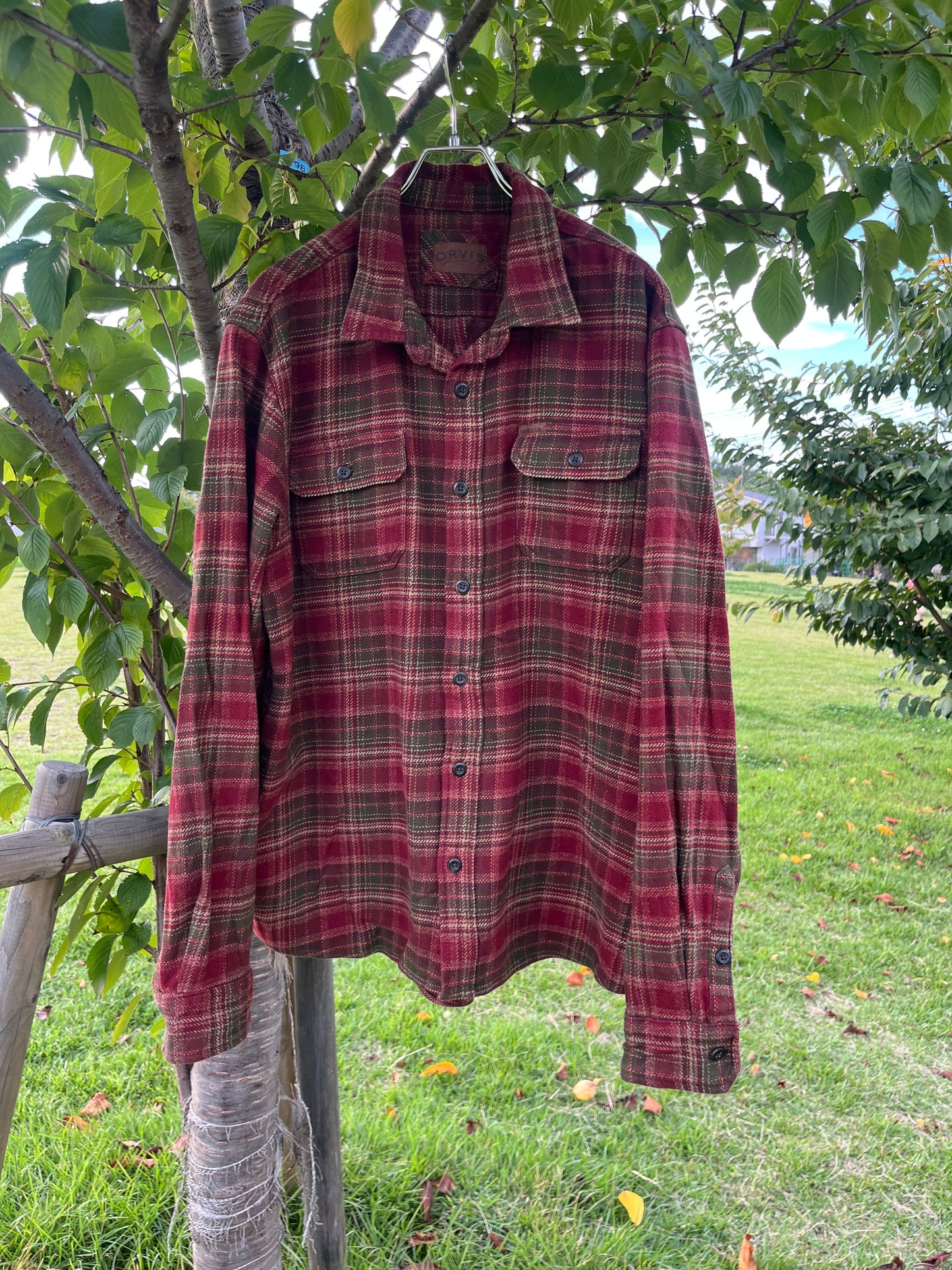 ORVIS Heavy Flannel Shirts (men's XL)