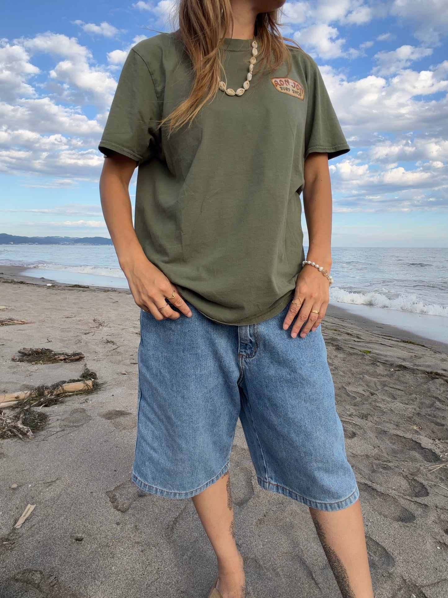 00's RONJON SURF SHOP Living the Good Life surf tee (men's M)