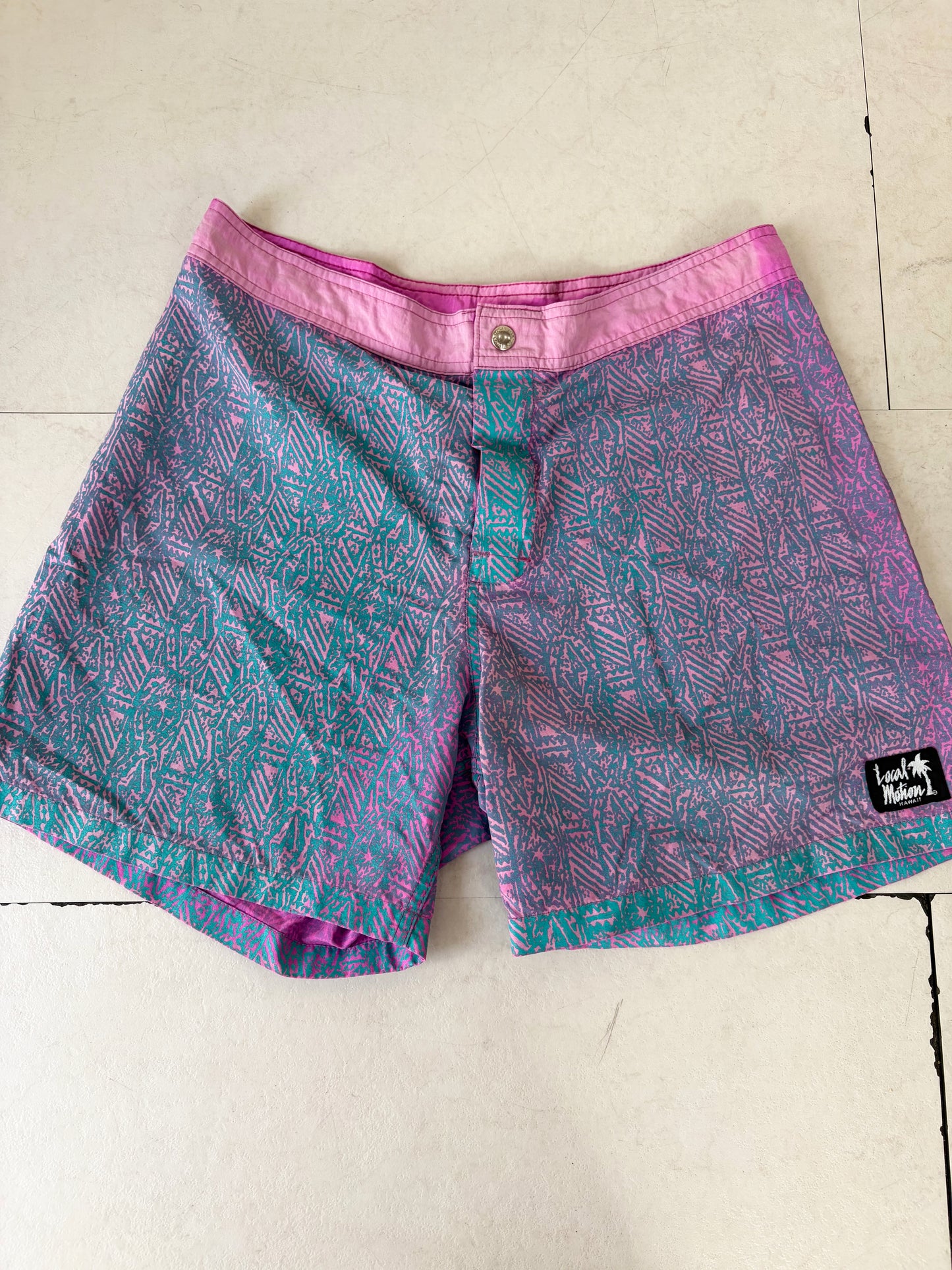 Vintage Local Motion board shorts size L