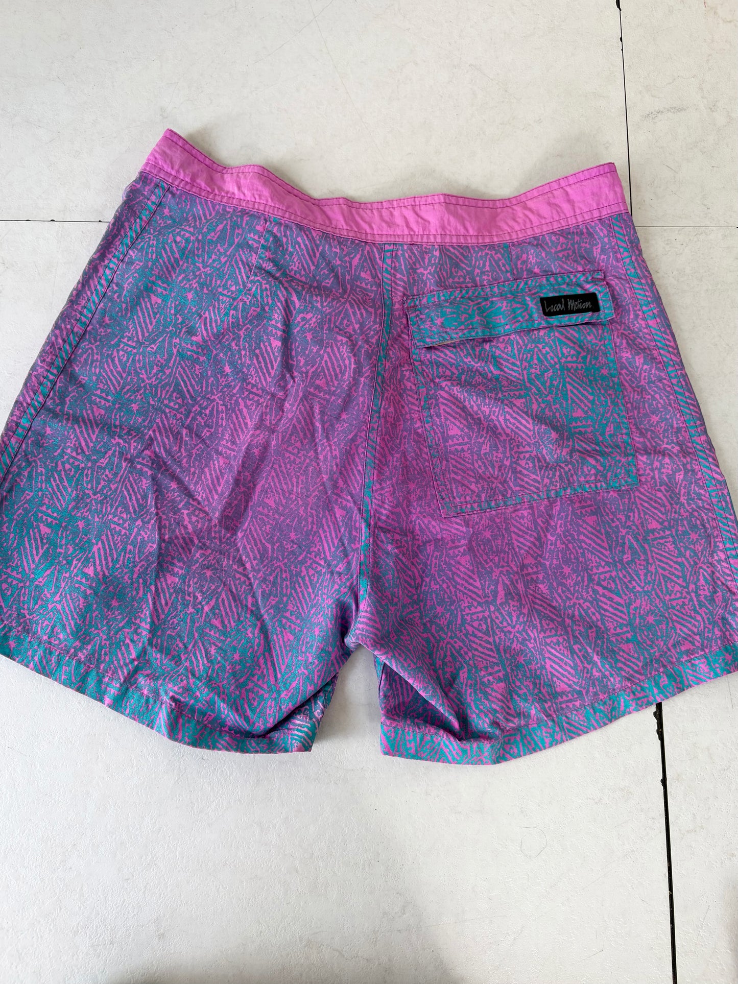 Vintage Local Motion board shorts size L