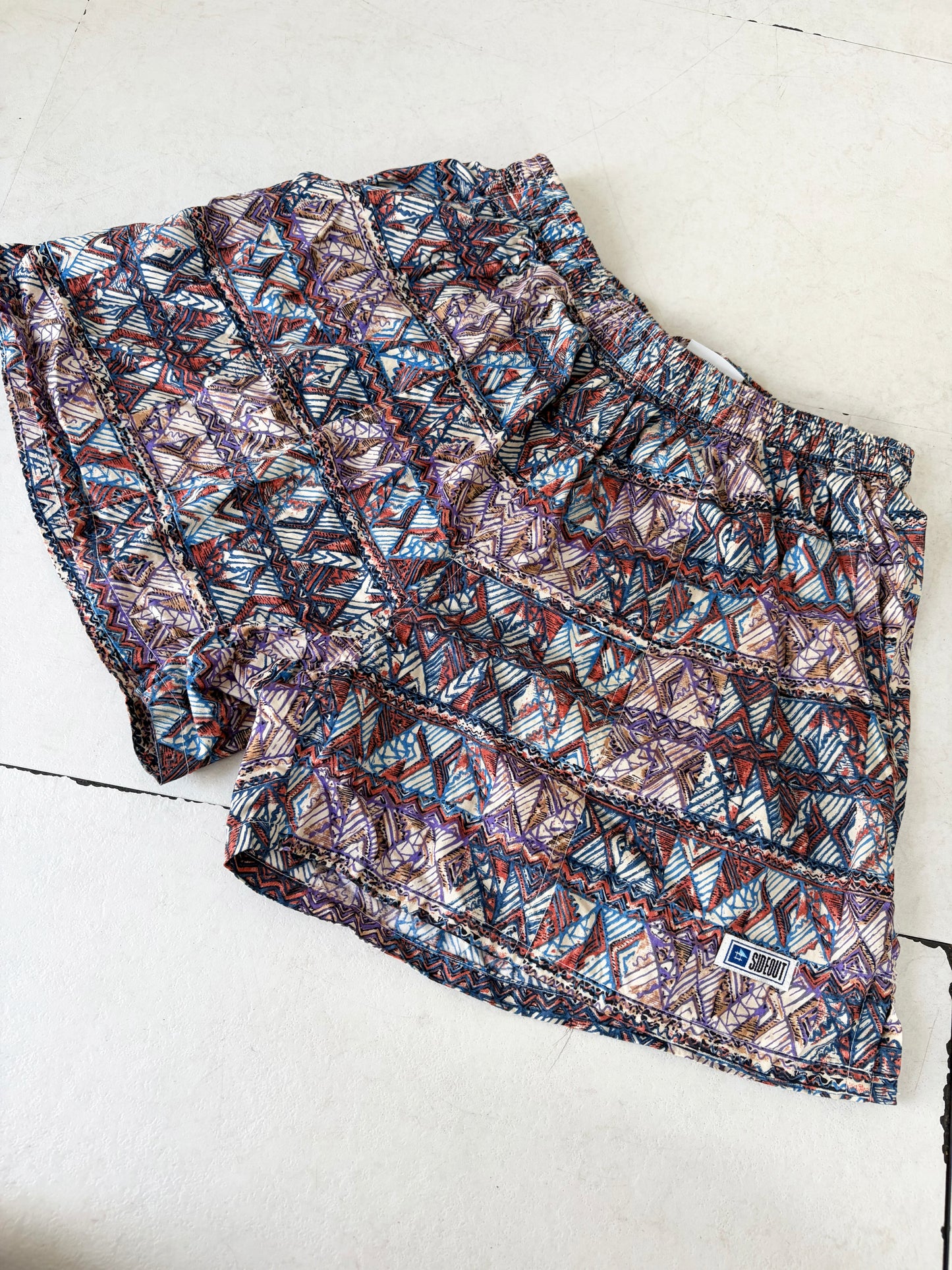 90's SIDE OUT Cotton Beach Shorts size women's M