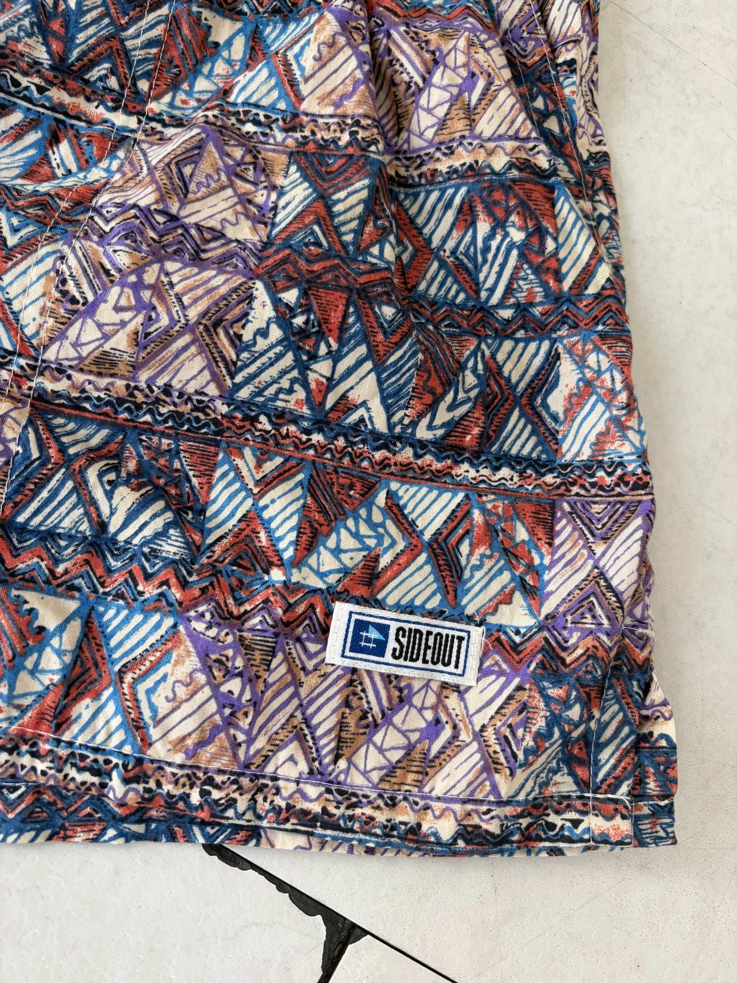 90's SIDE OUT Cotton Beach Shorts size women's M