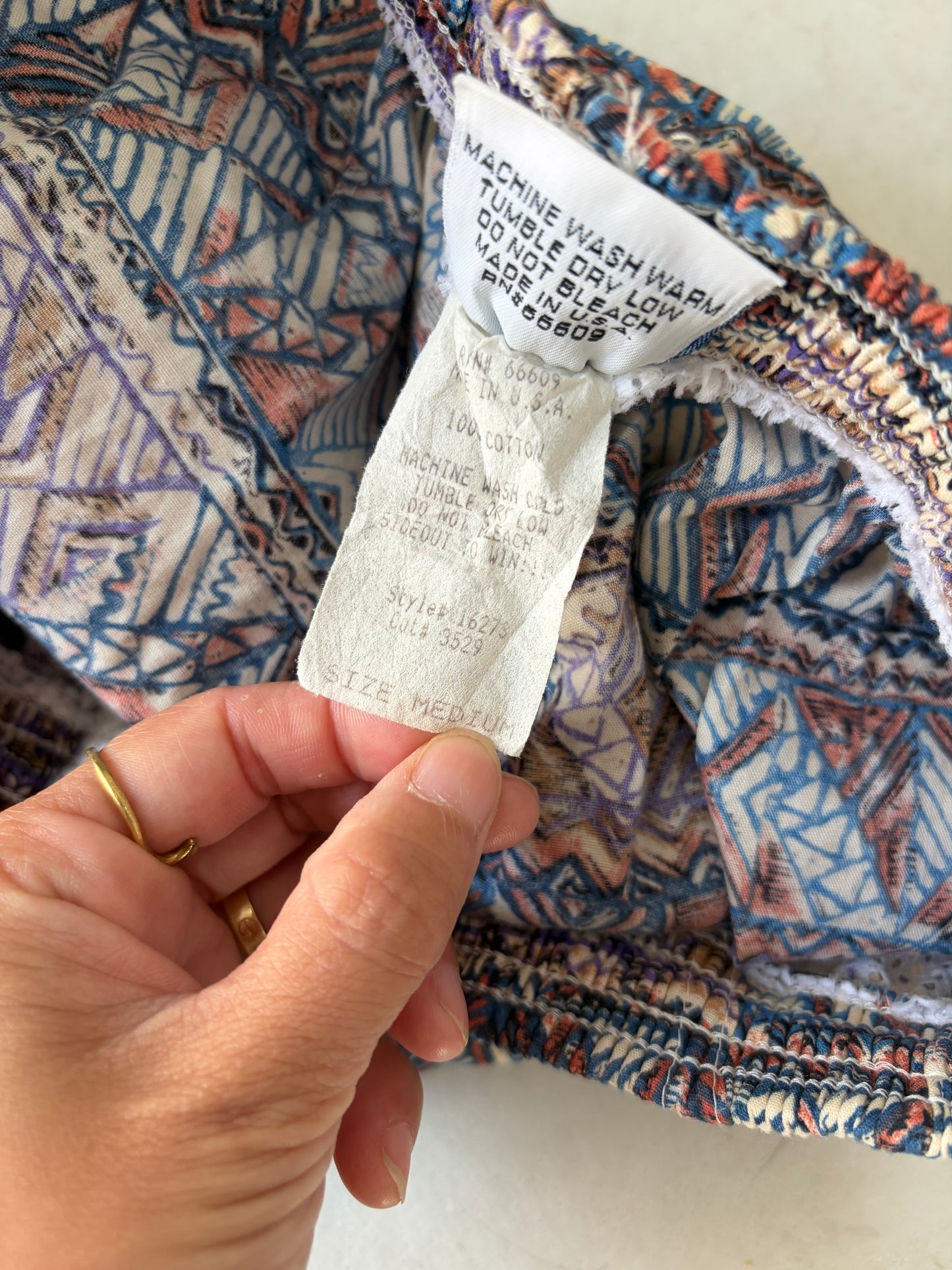 90's SIDE OUT Cotton Beach Shorts size women's M