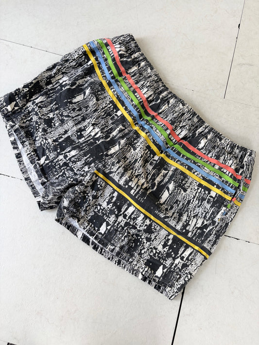 80's FIll Nylon Beach Shorts men's L