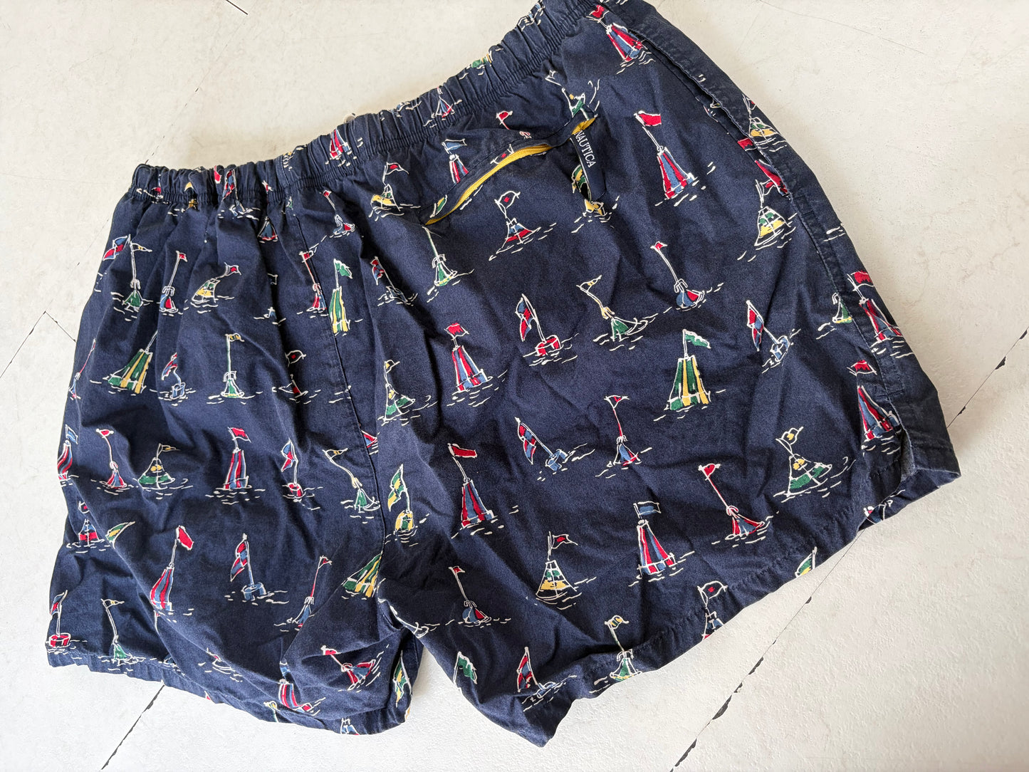 90's nautica Swim Beach shorts size men's XL