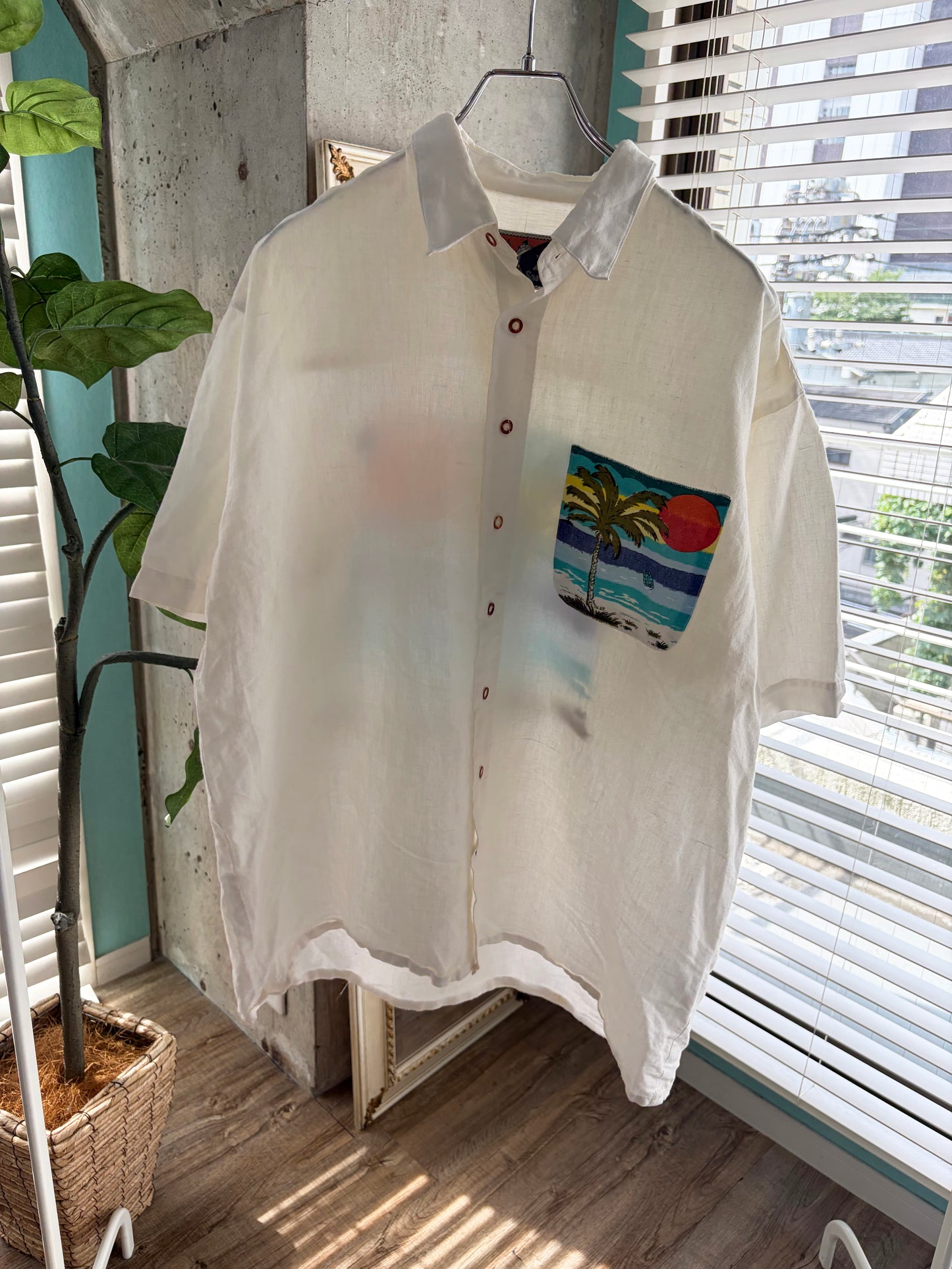 vtg Casual sport design shirts men's XL相当