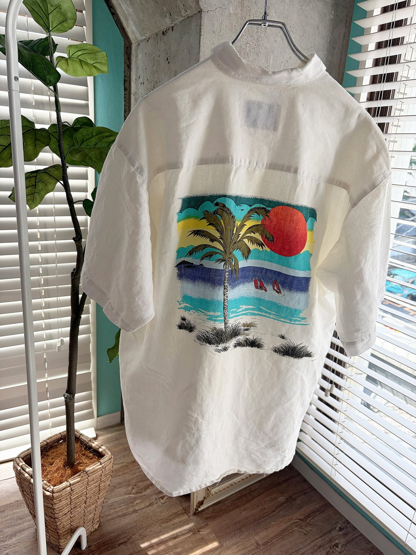 vtg Casual sport design shirts men's XL相当