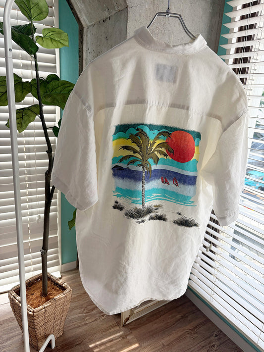 vtg Casual sport design shirts men's XL相当