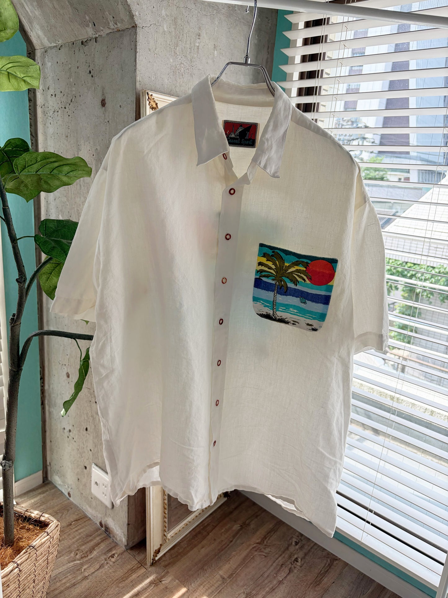 vtg Casual sport design shirts men's XL相当