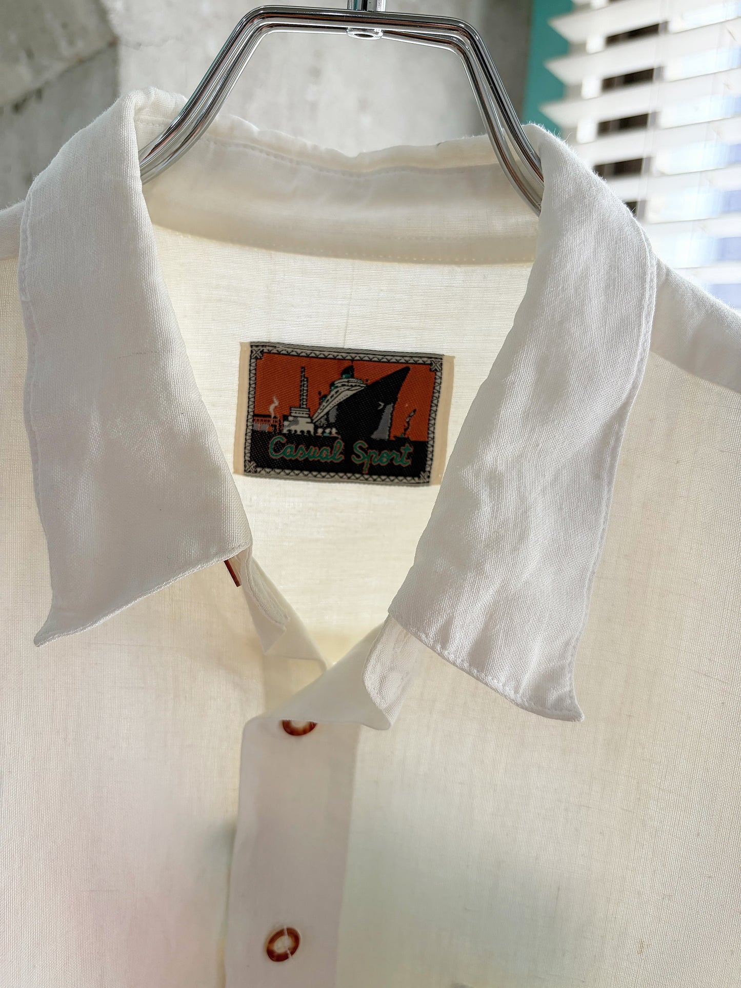 vtg Casual sport design shirts men's XL相当
