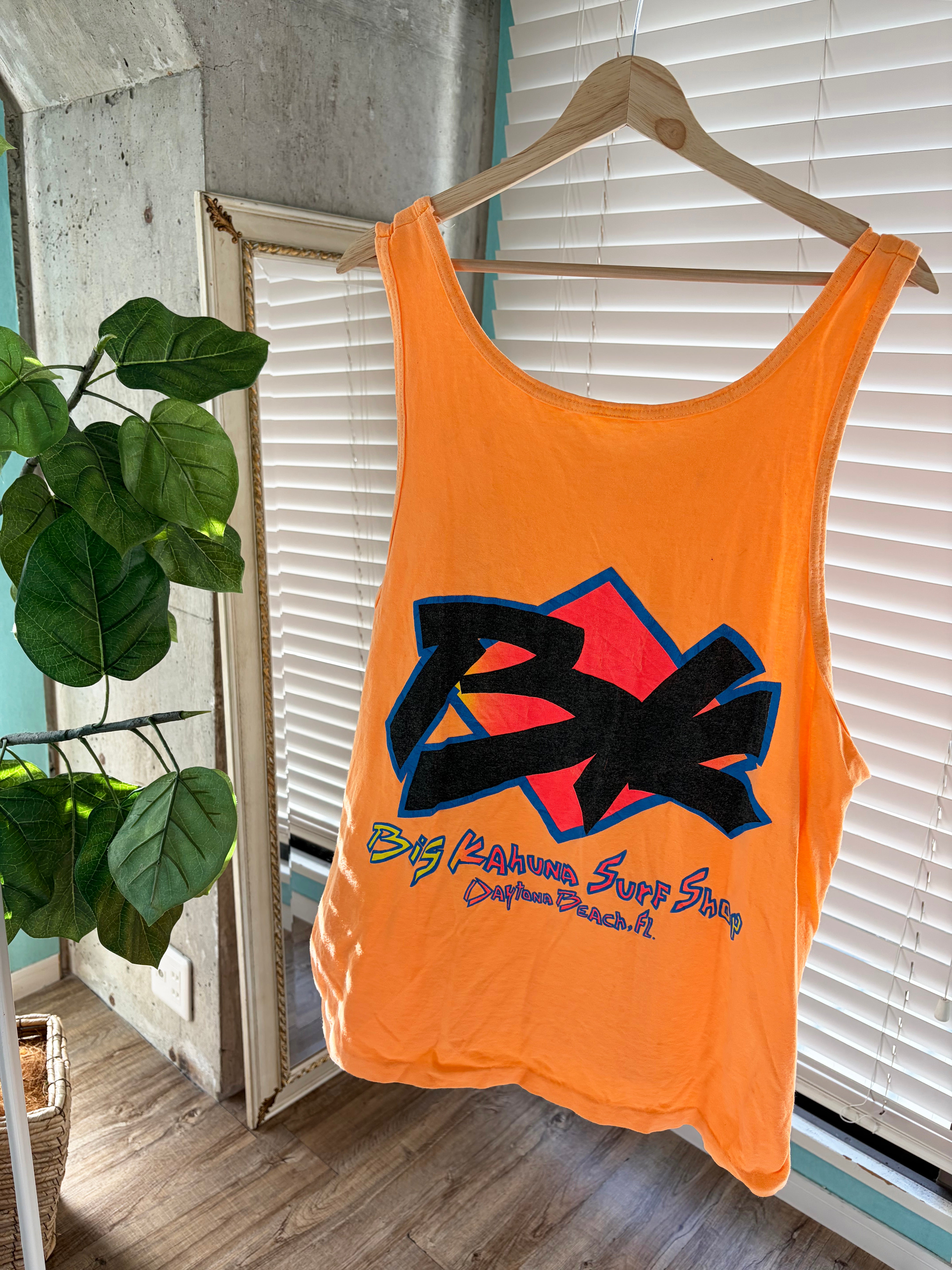 Big Kahuna Surf Shop DAYTONA Beach FL. Tank top (men's XL) – sup