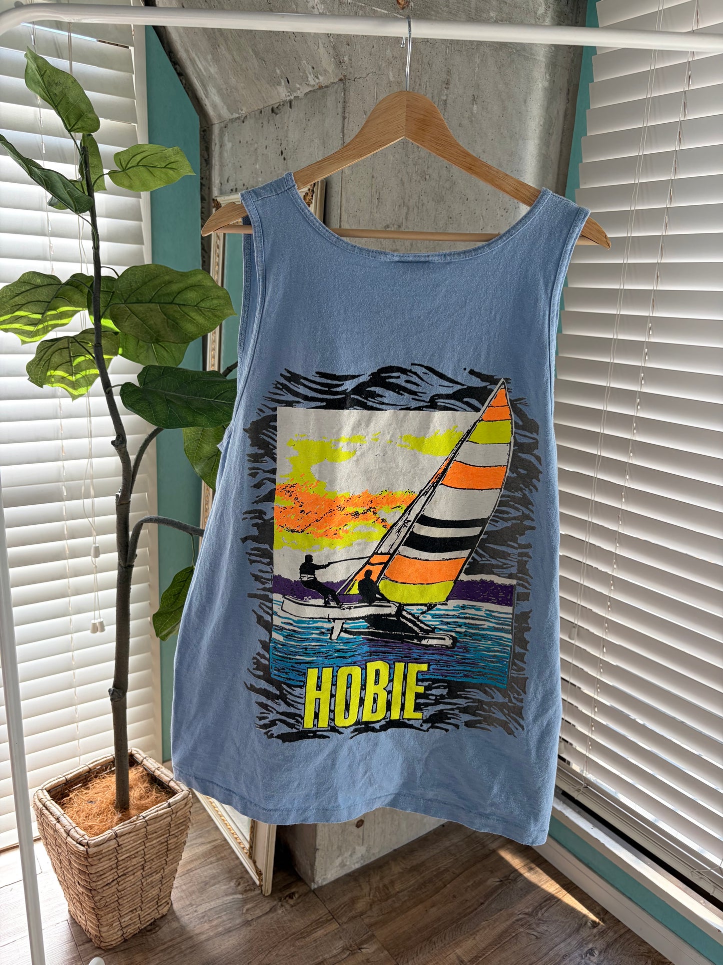 90's Hobie retro Saling tank top men's XL