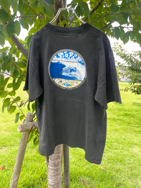 90's-00's RipCurl surfing T-shirt (men's L相当）