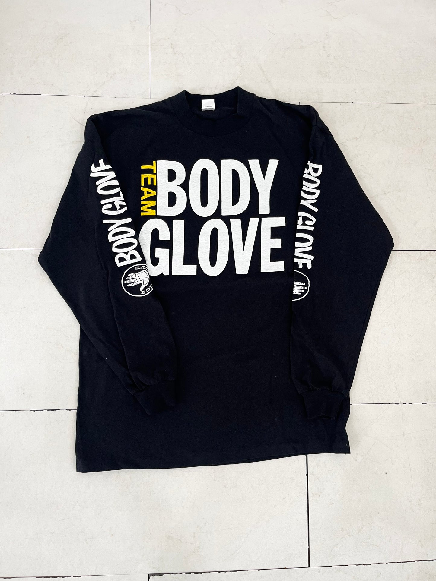 【Legend Surf Collection】Dead Stock one wash Vintage Body Glove long sleeve T-shirt (men's L)