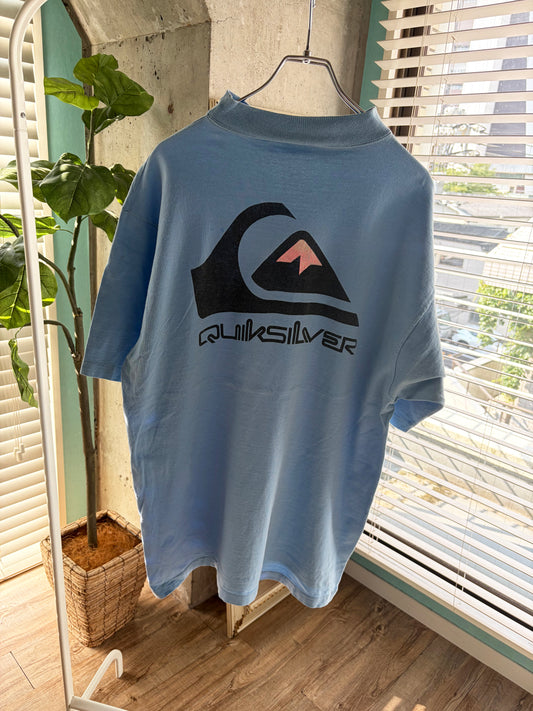 80's quiksilver Mock Neck Tee men's XL