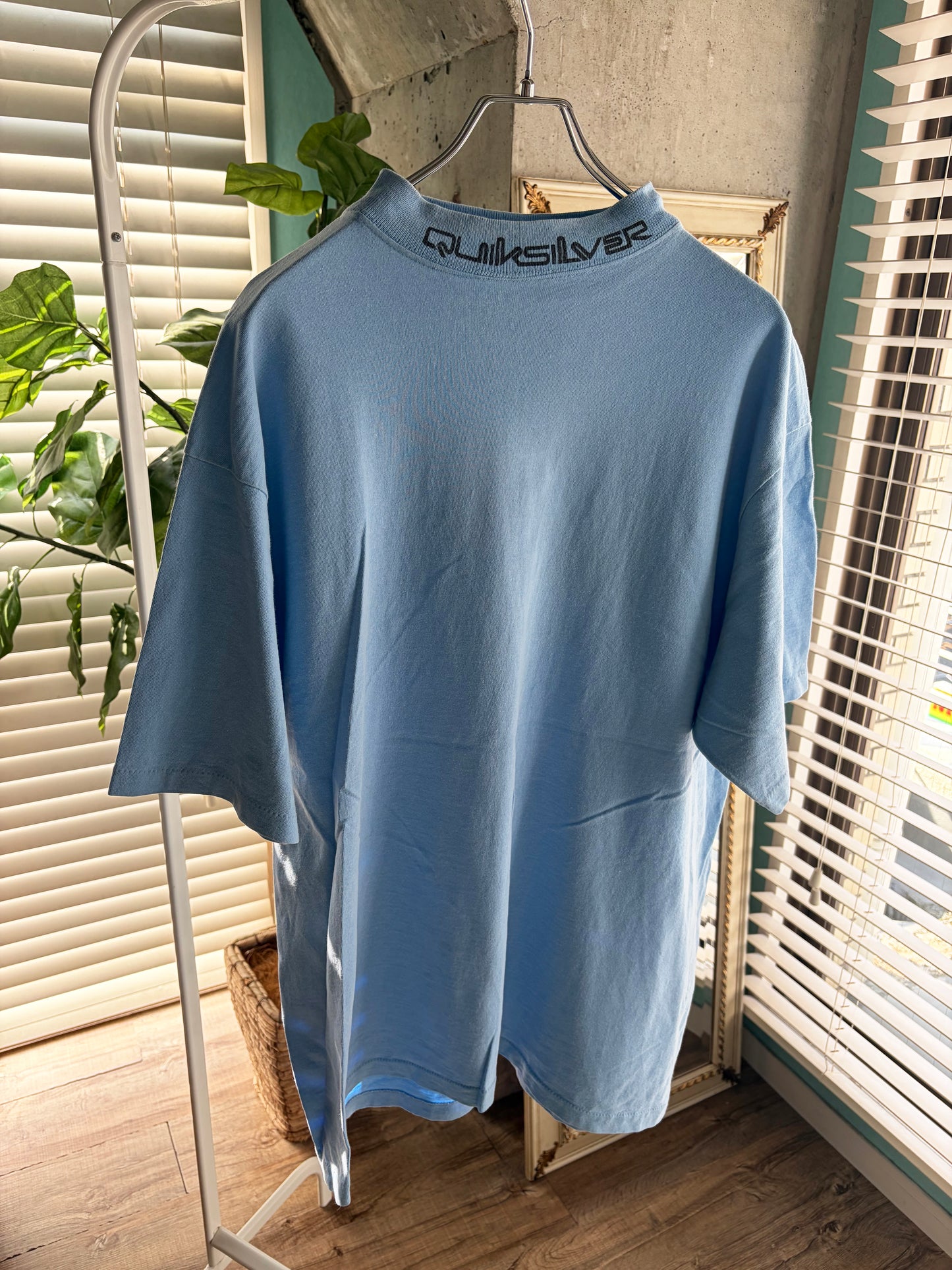 80's quiksilver Mock Neck Tee men's XL