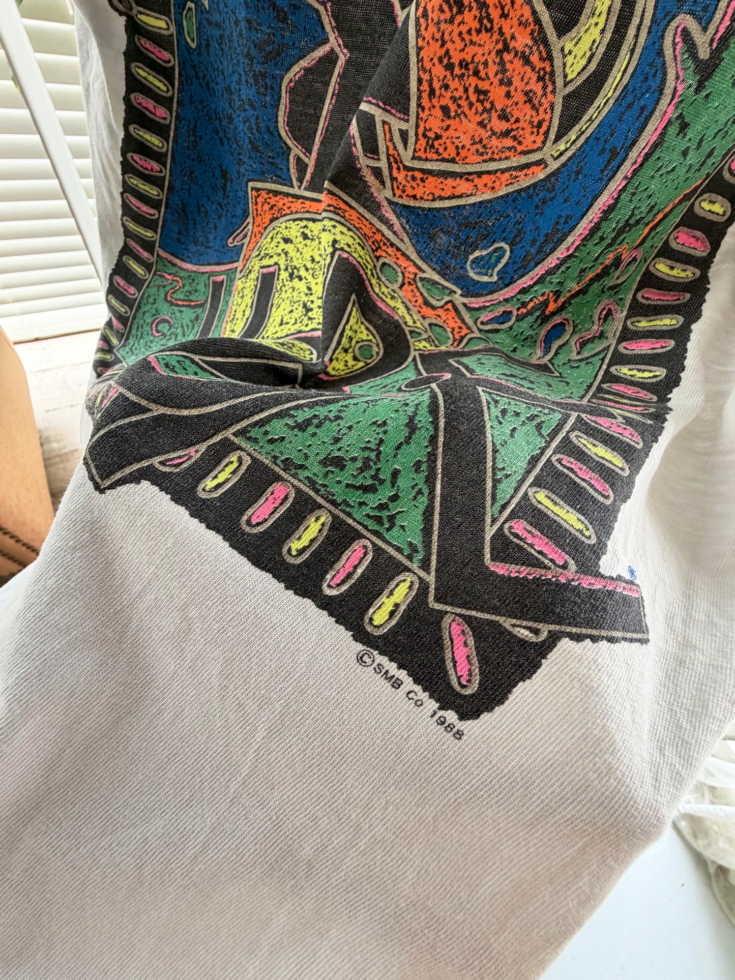 80's Hobie surfing pocket  tee men's M 相当