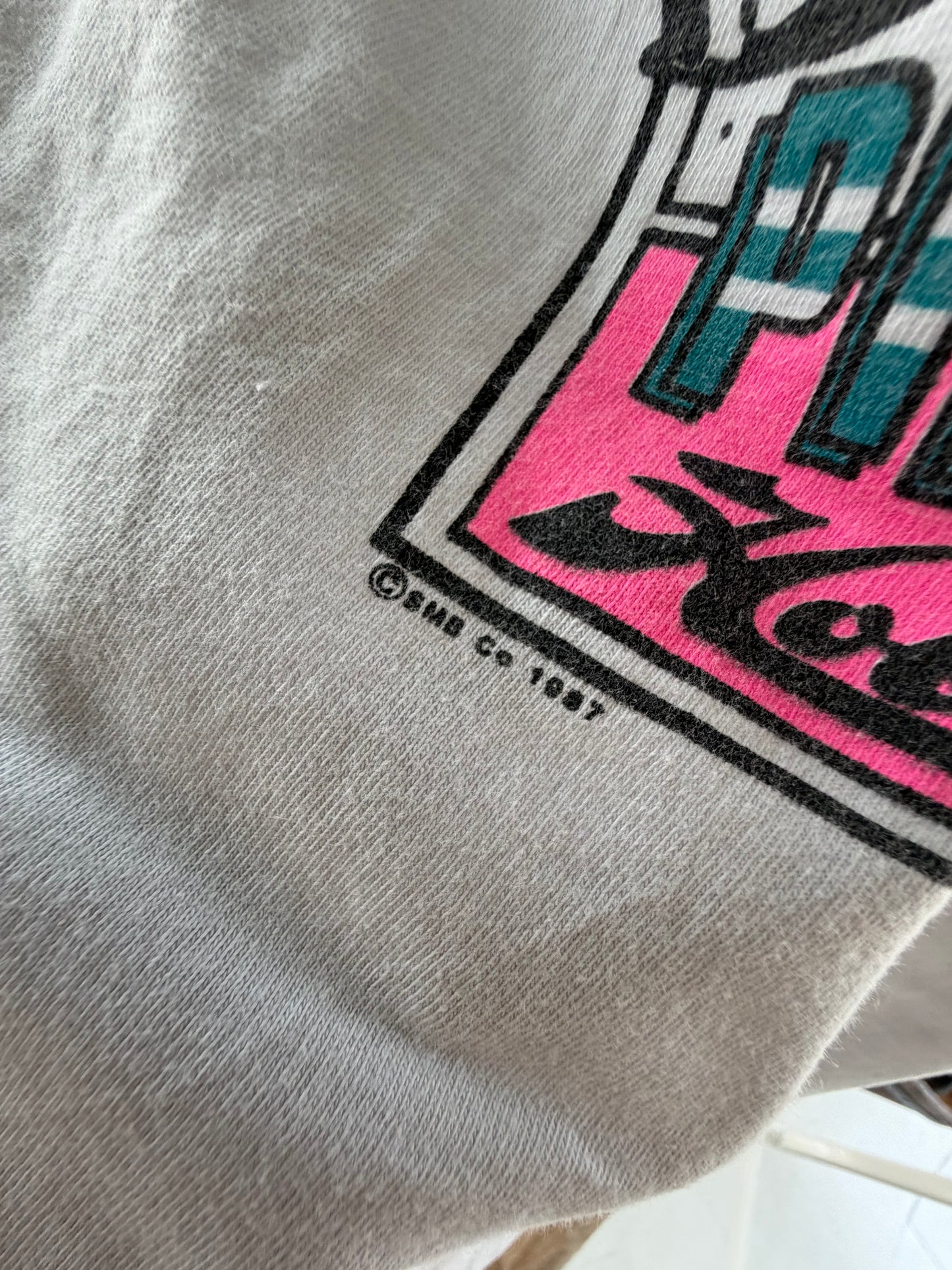 80's Hobie PIER PRESSURE Print Tee men's L
