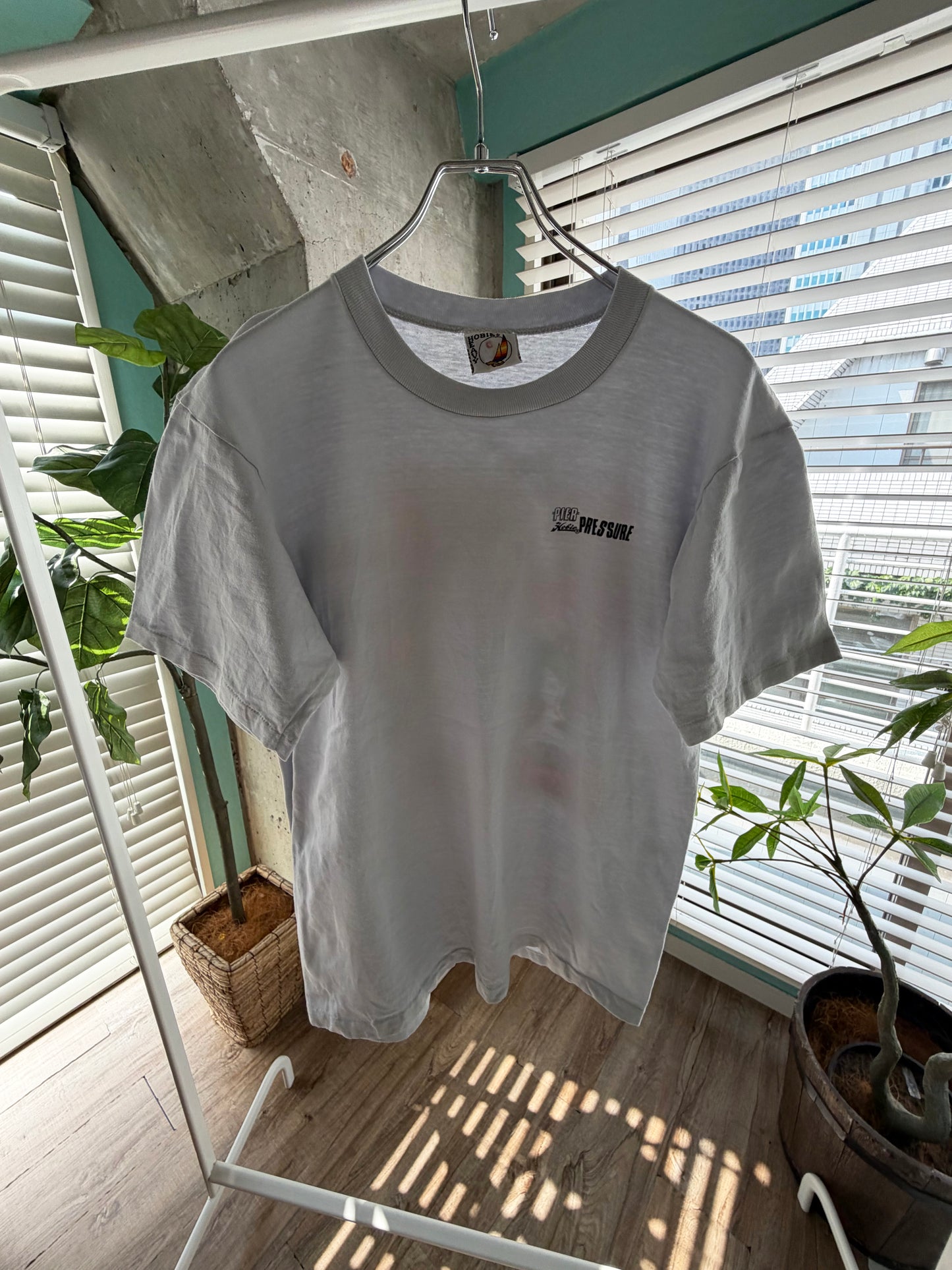 80's Hobie PIER PRESSURE Print Tee men's L