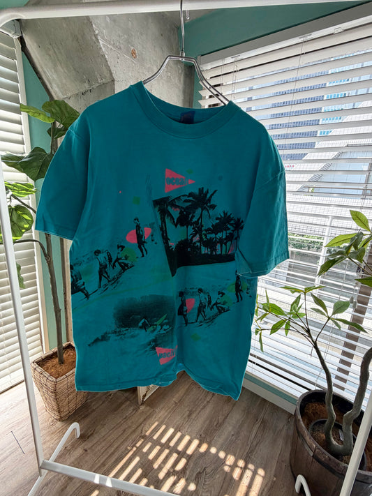 80's Ocean Pacific Surfing Tee men's L