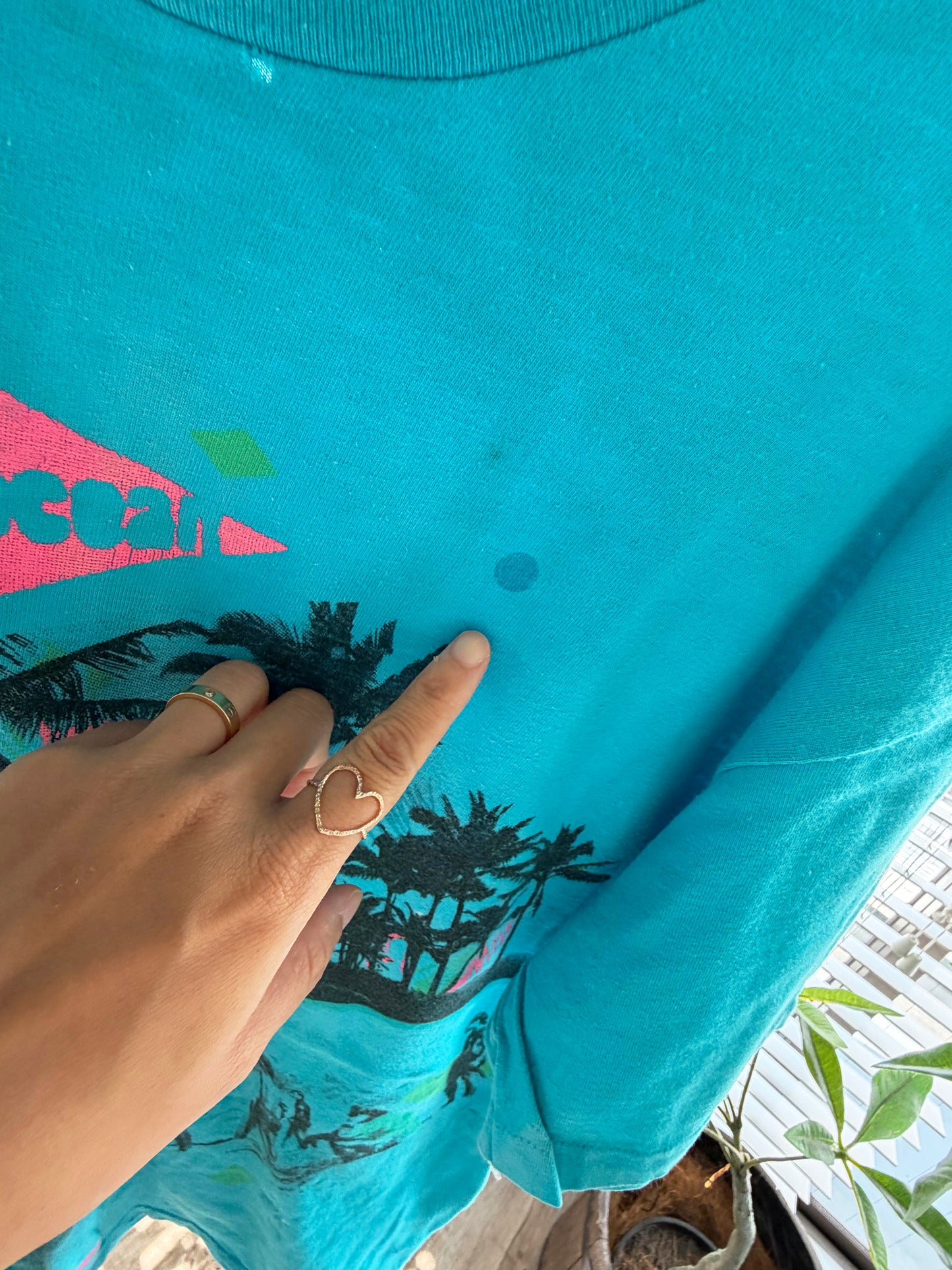 80's Ocean Pacific Surfing Tee men's L
