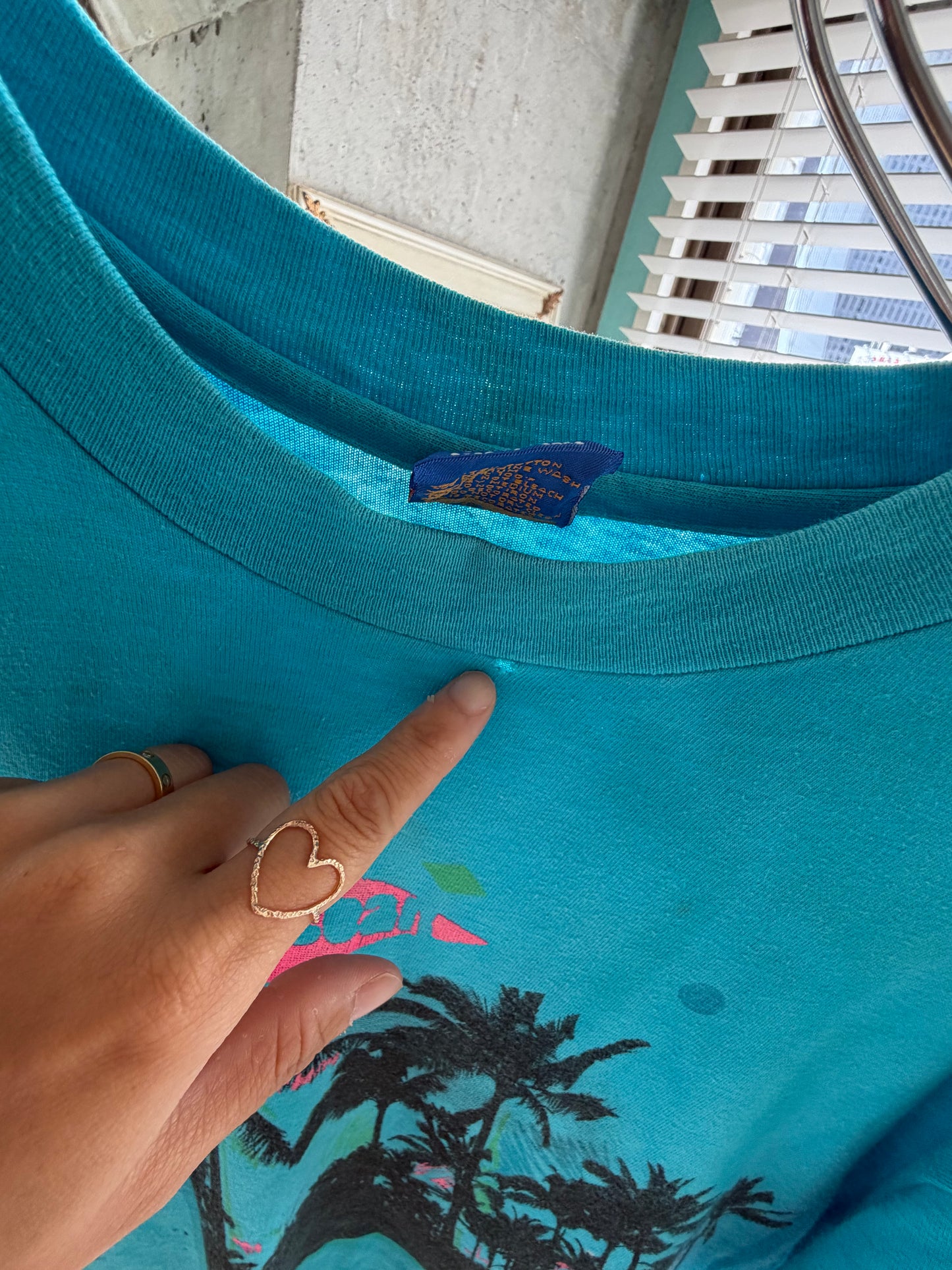 80's Ocean Pacific Surfing Tee men's L