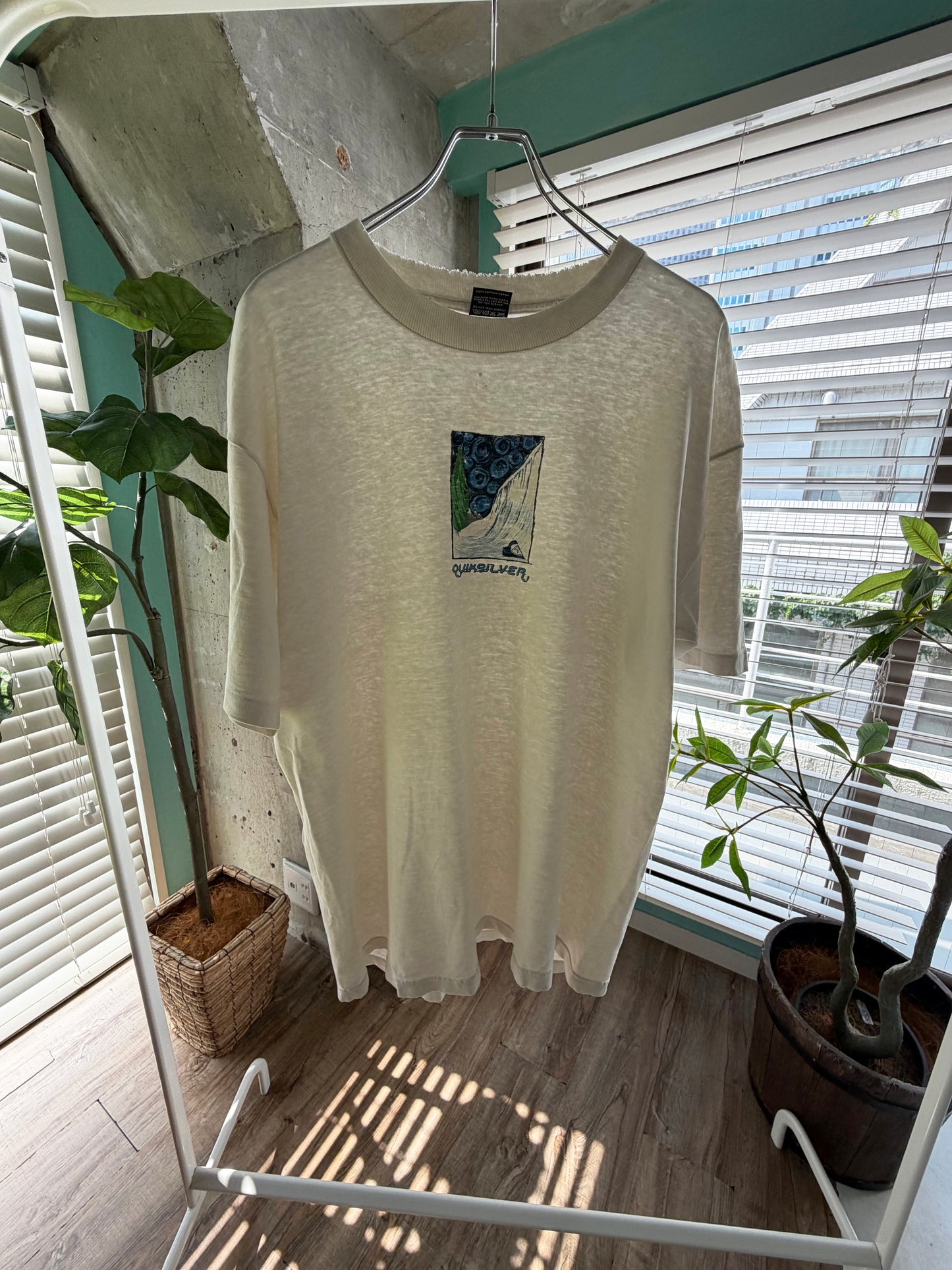BORO 90's Quik Shilver Surf Tee men's L