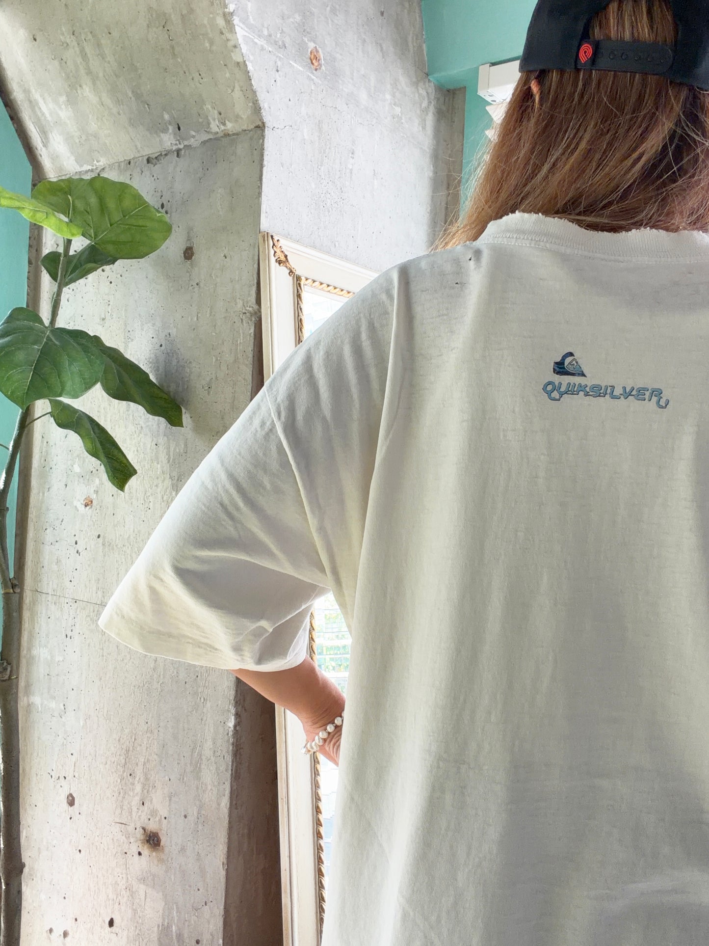 BORO 90's Quik Shilver Surf Tee men's L
