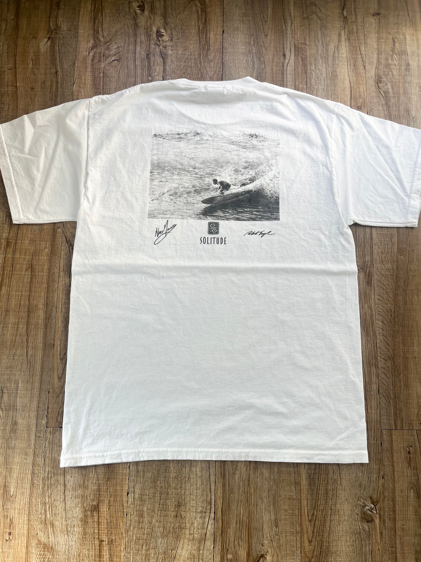 【Solitude】00's The waterman series nat young white T-shirt