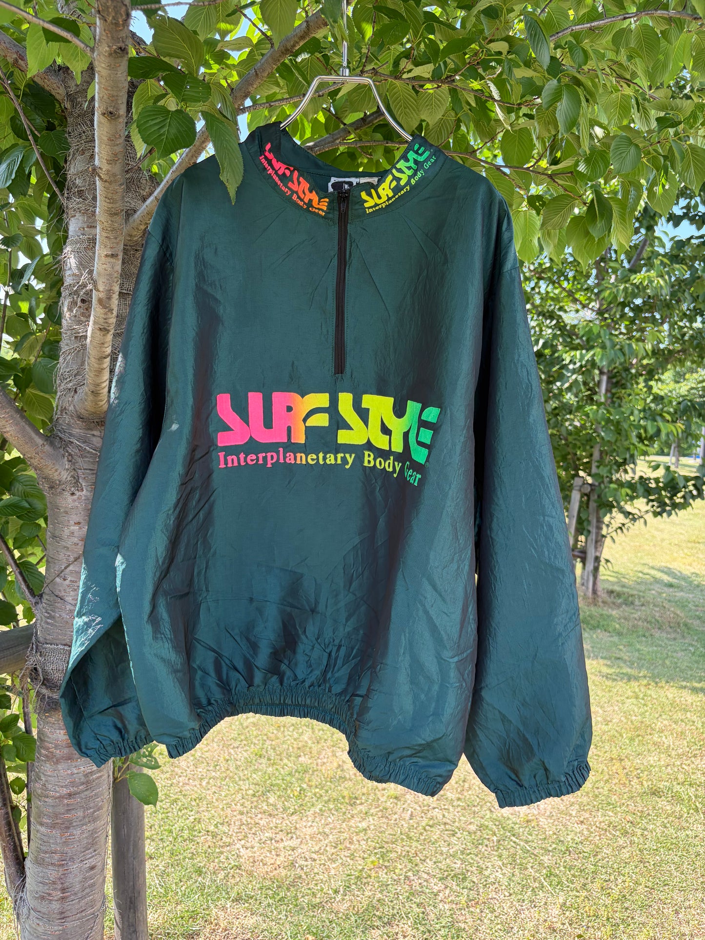 90's Surf Style Nylon Pullover onesize