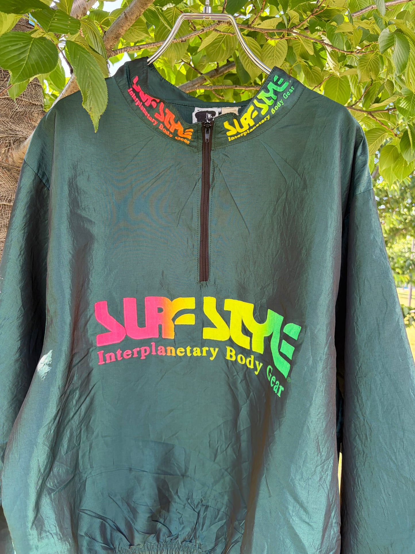 90's Surf Style Nylon Pullover onesize
