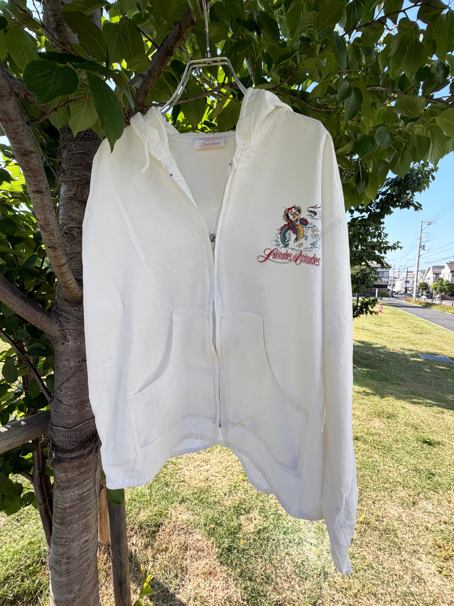 「Don't Dream your life, Live your dream」Beach Hoodie (men's M)