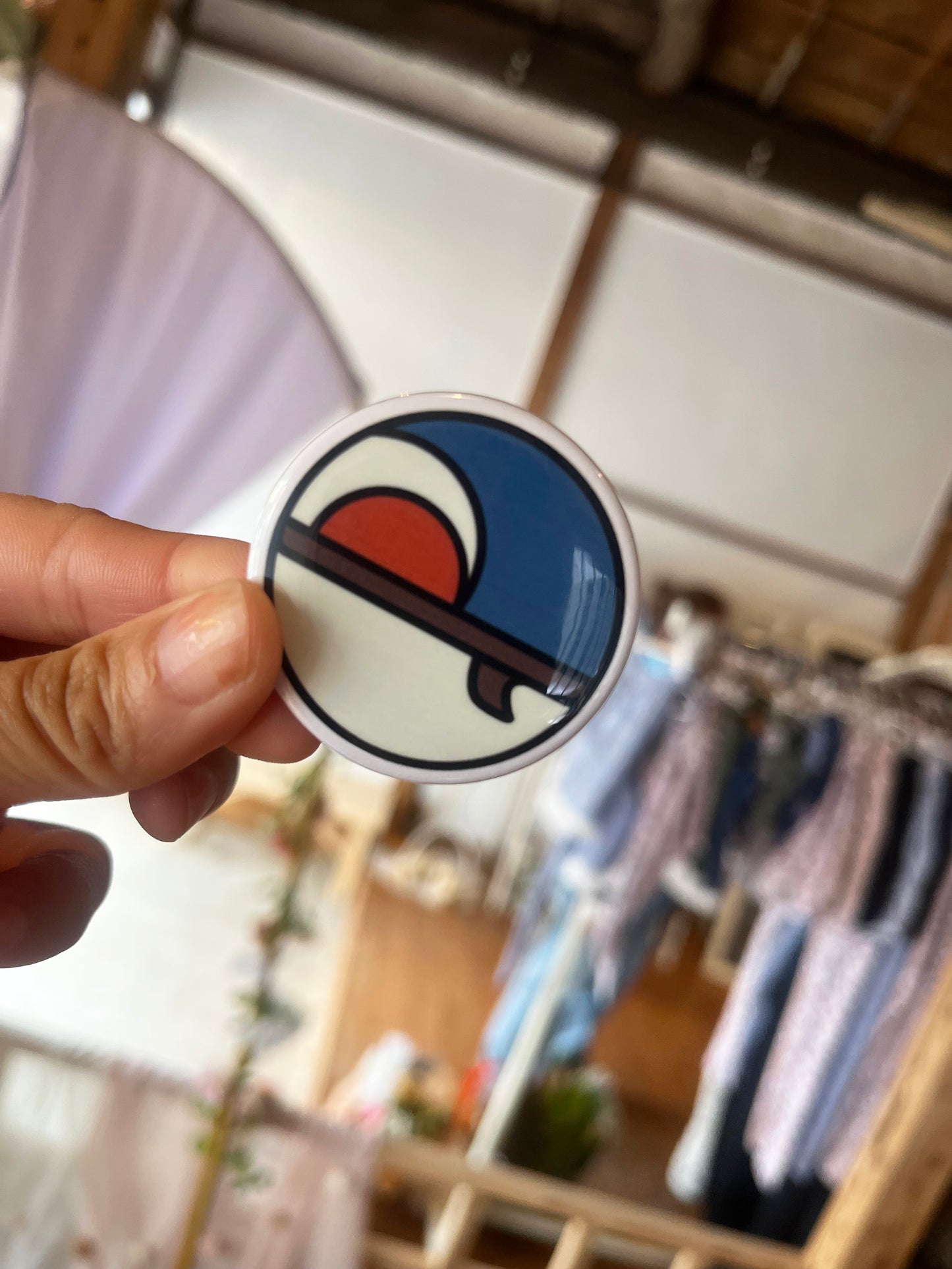 sup rising original Can Badge