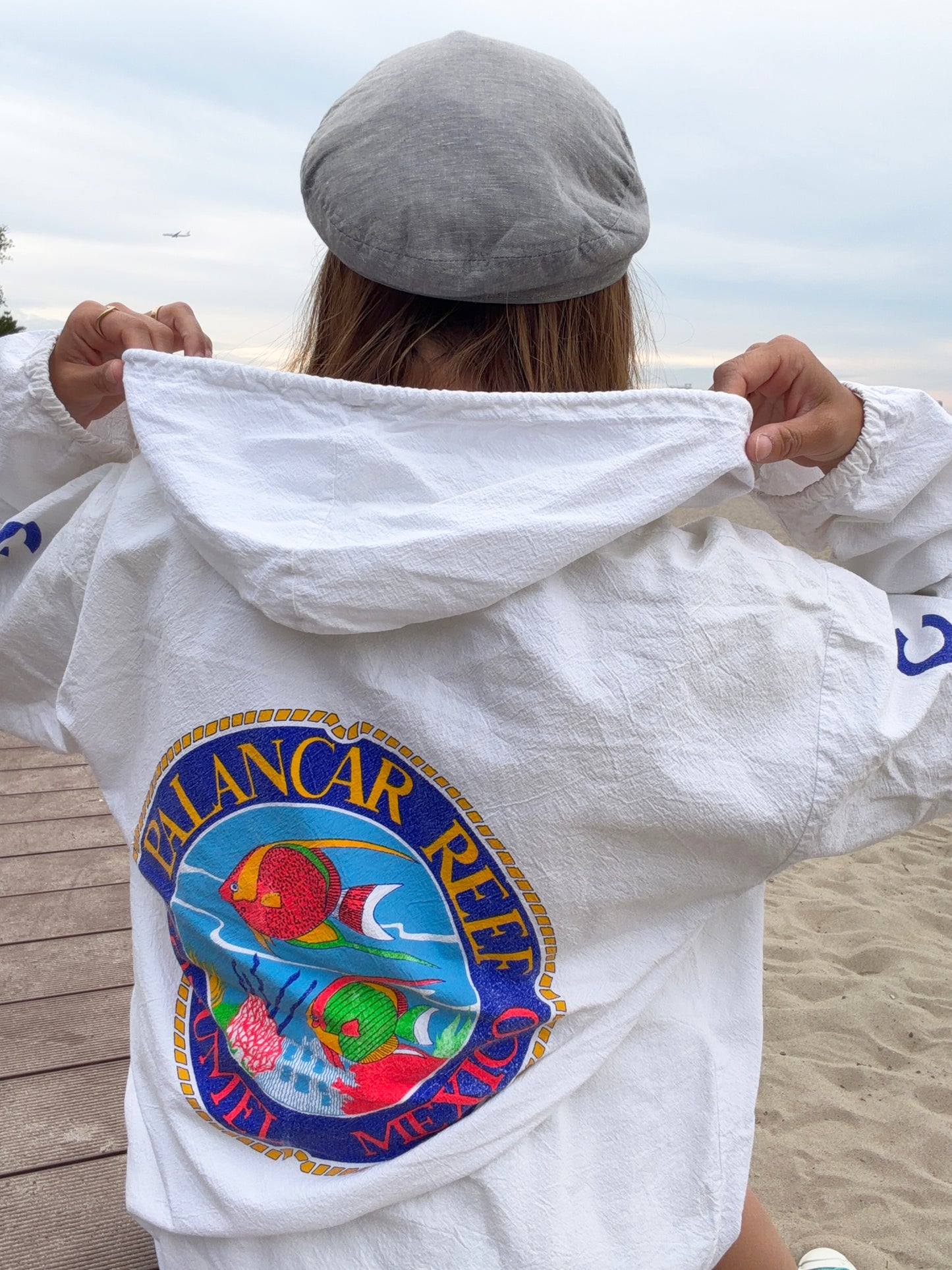 PALANCAR REEF COZMEL MEXICO Beach Hoodie (men's M相当)