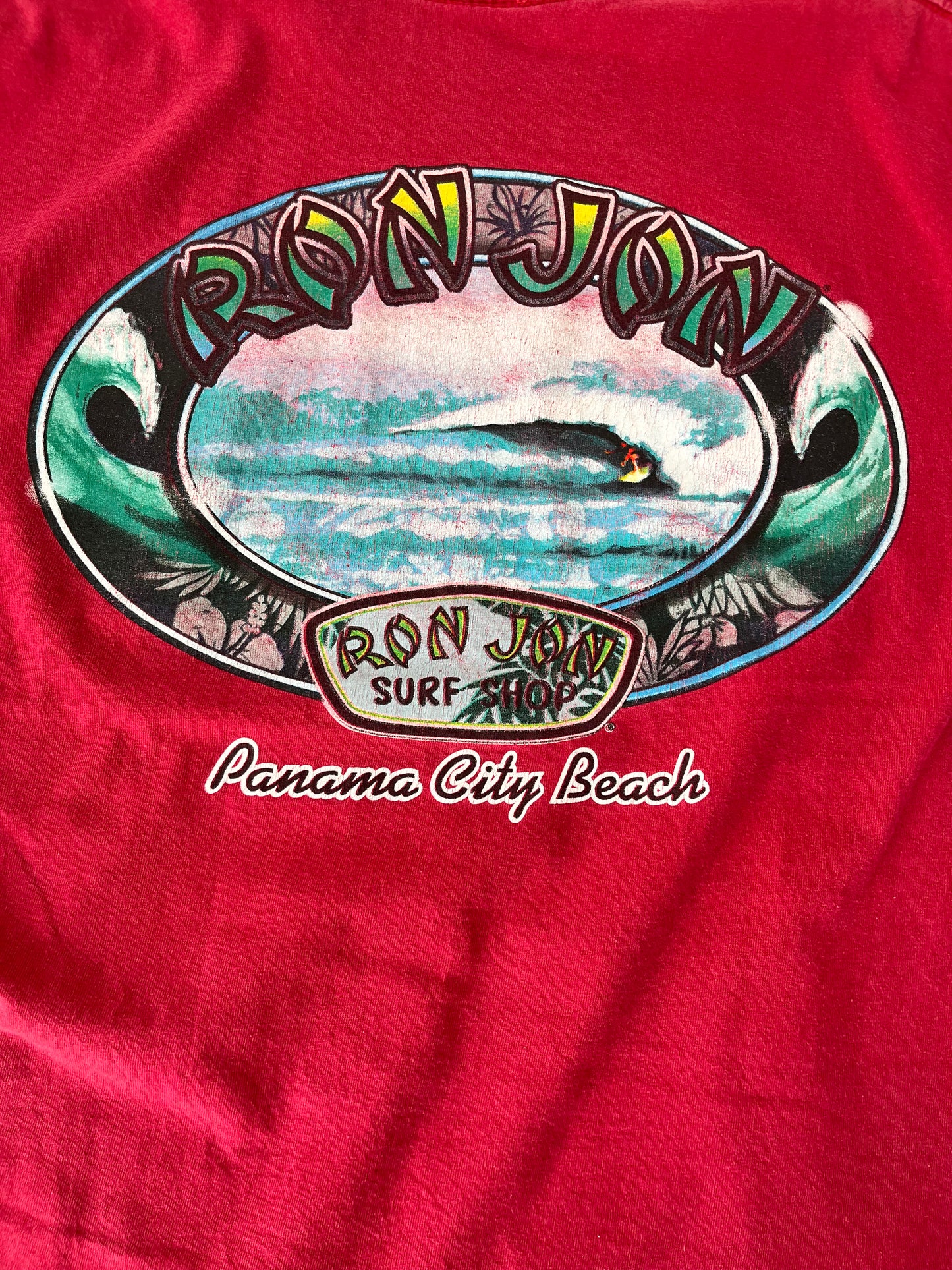 00's Ronjon surf shop Panama City Beach T-shirt (men's L)